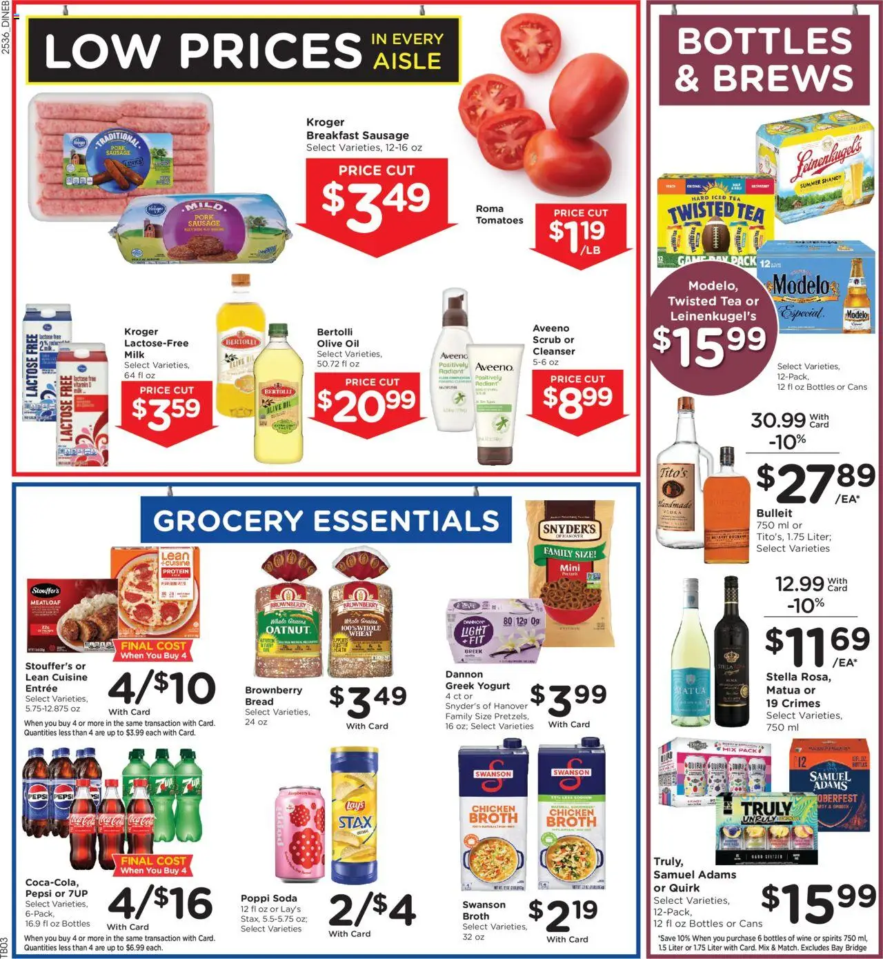 Baker's Weekly Ad - valid from 08.10.2025 | Page: 7 | Products: Yogurt, Tomatoes, Sausage, Game