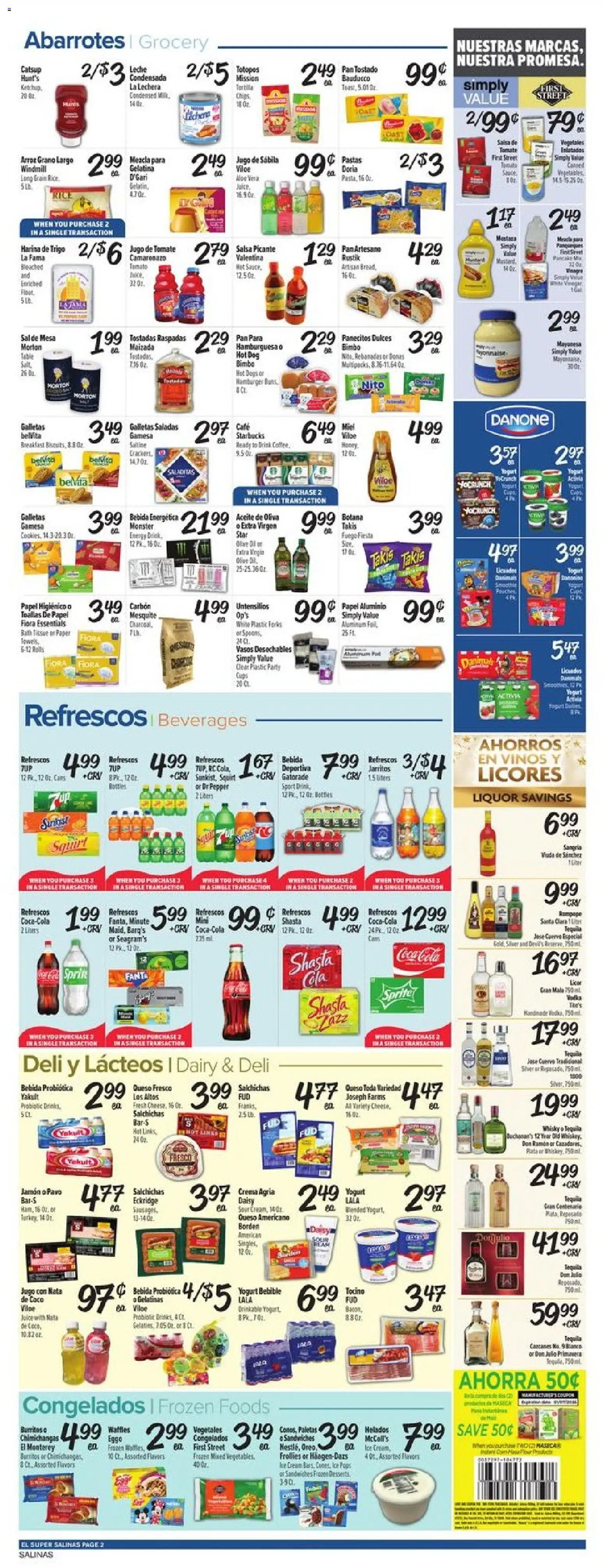 El Super Weekly Ad - valid from 31.12.2025 | Page: 2 | Products: Pan, Juice, Ketchup, Pepper