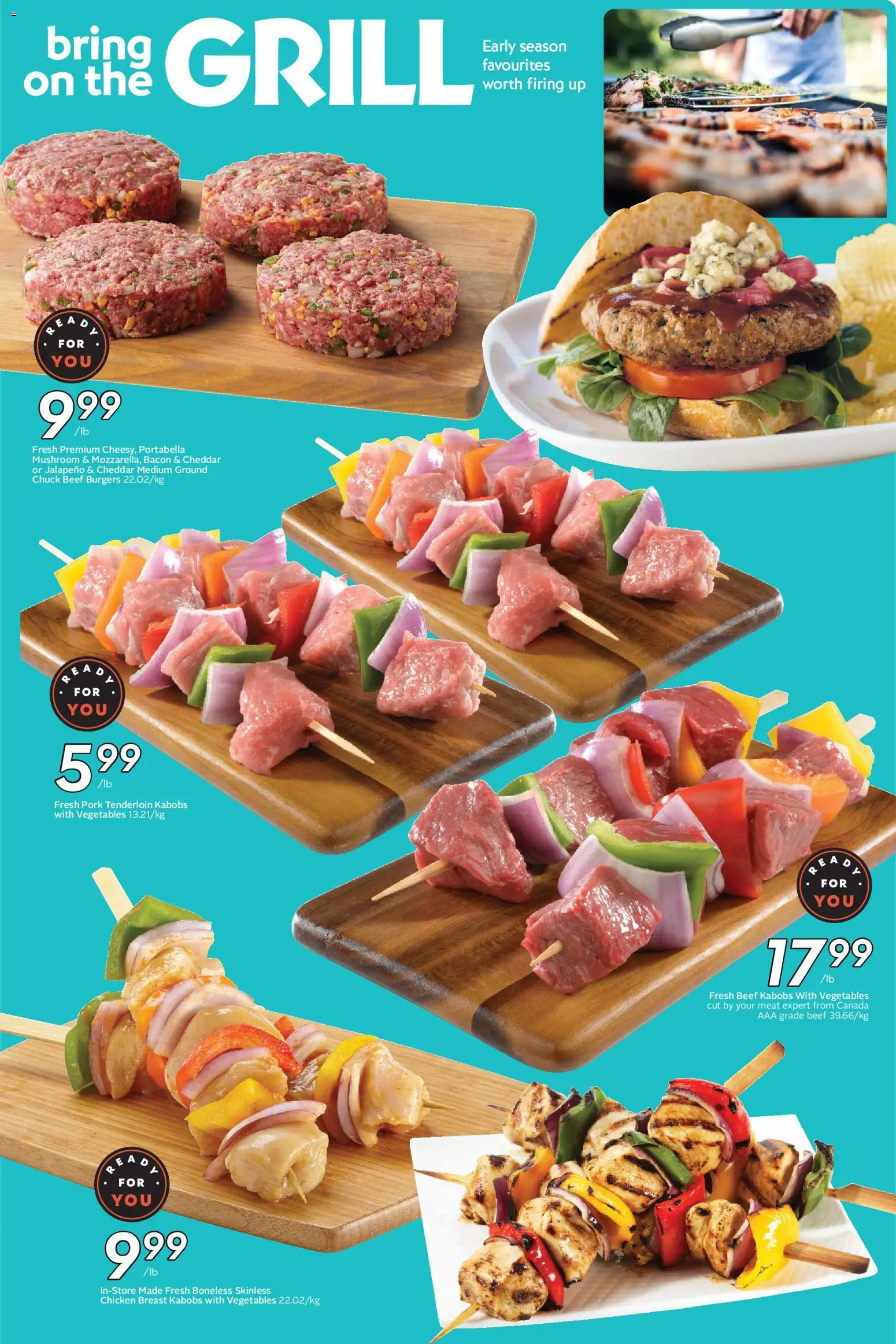 Safeway flyer valid from 16.04.2026 | Page: 17 | Products: Beef, Grill, Chicken, Pork
