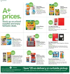 Publix Weekly Ad - valid from 23.07.2025 | Page: 16 | Products: Pen, Brush, Chisel, Notebook