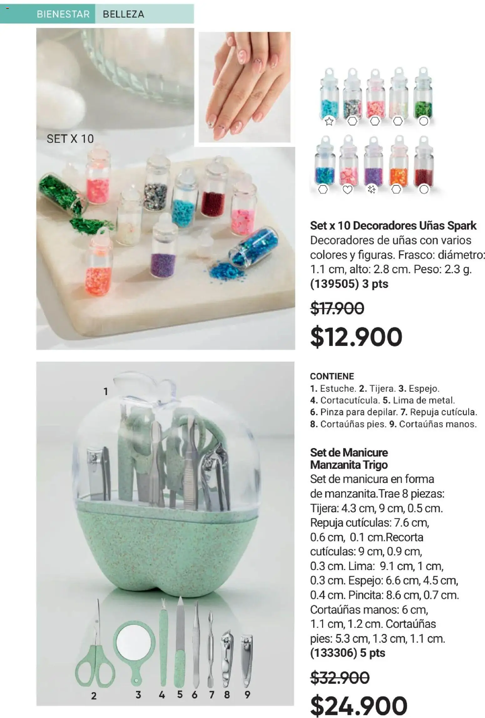 Avon revista - valida desde el 01.12.2025 | Página: 70 | Productos: Pinza, Frasco, Tijera, Espejo