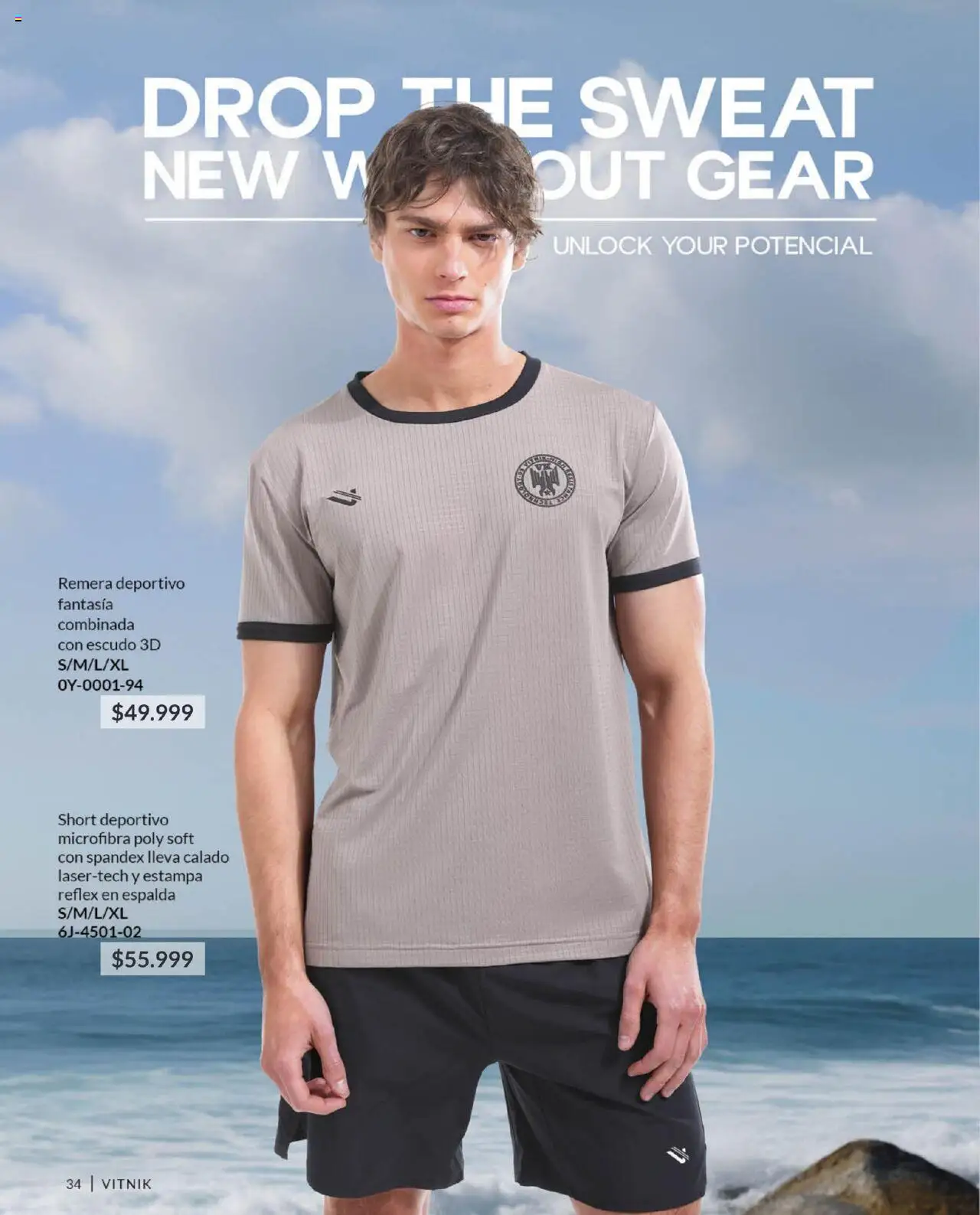 Vitnik - Catálogo Hombre │ válido desde el 07.10.2025 | Página: 34 | Productos: Remera, Short