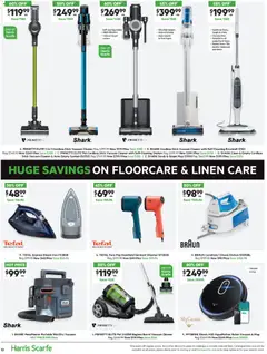 Preview of Harris Scarfe Black Friday - valid from 20.11.2025 | Page: 10 | Products: Linen, Mop, Cleaner, Robot