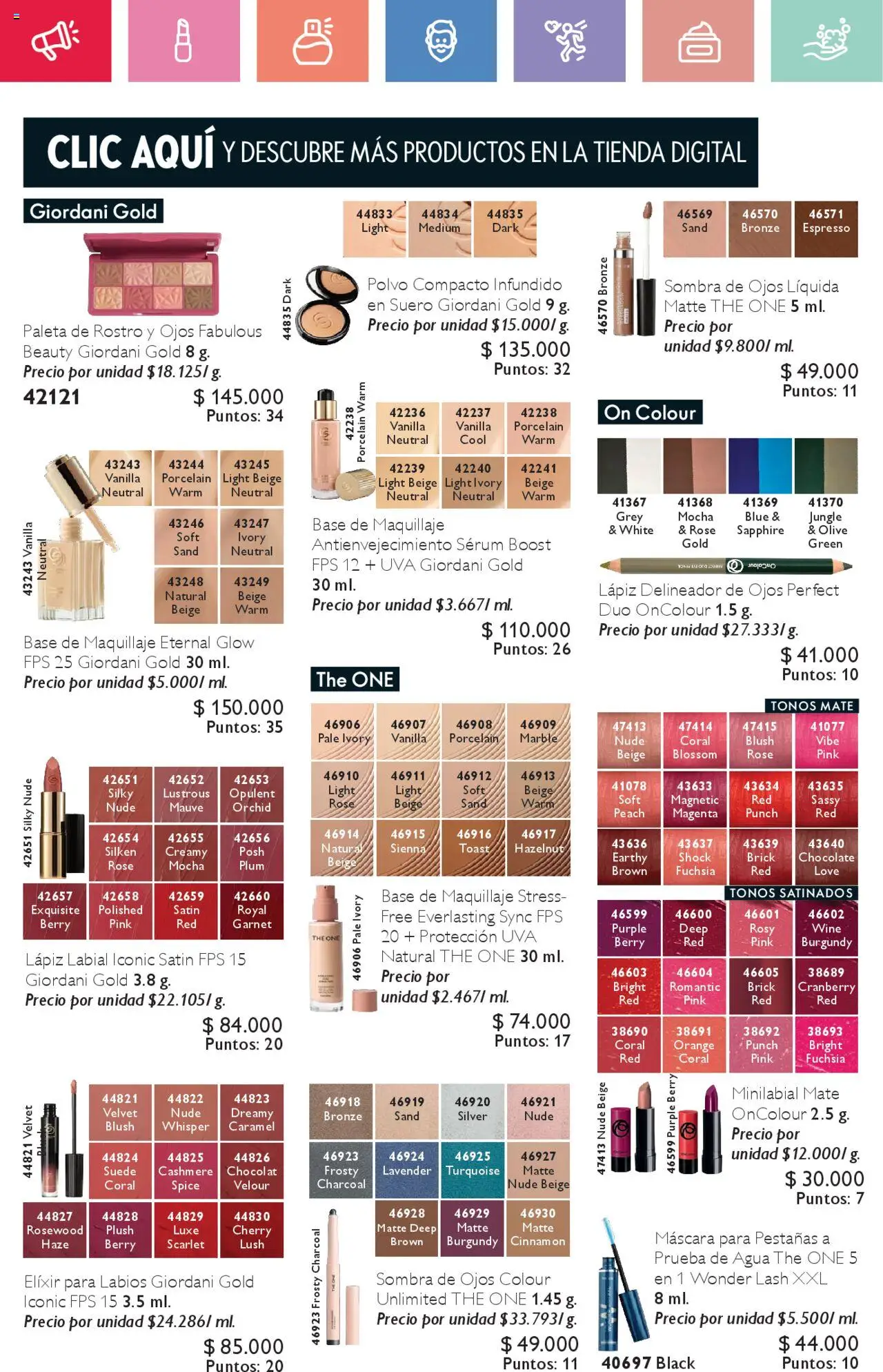 Oriflame revista - valida desde el 02.08.2025 | Página: 108 | Productos: Serum, Maquillaje, Delineador, Uva