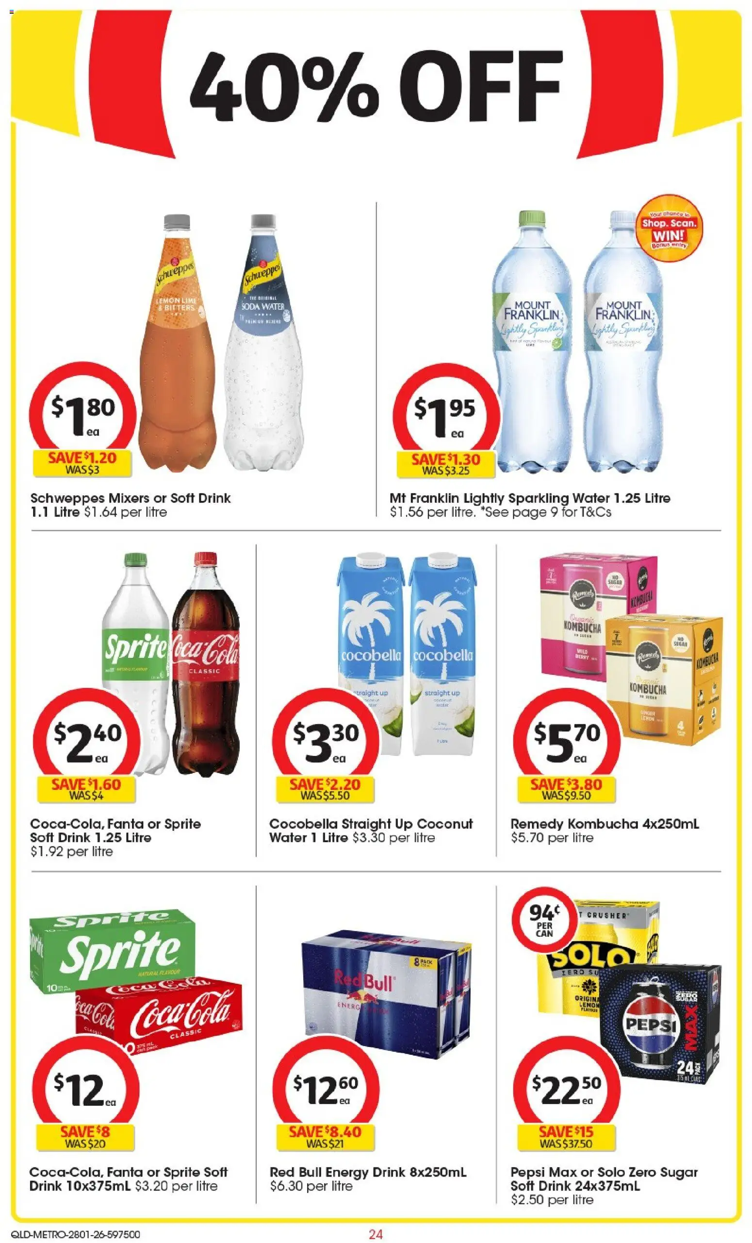 Coles catalogue - valid from 28.01.2026 | Page: 25 | Products: Coca Cola, Pepsi, Lime, Pepsi Max
