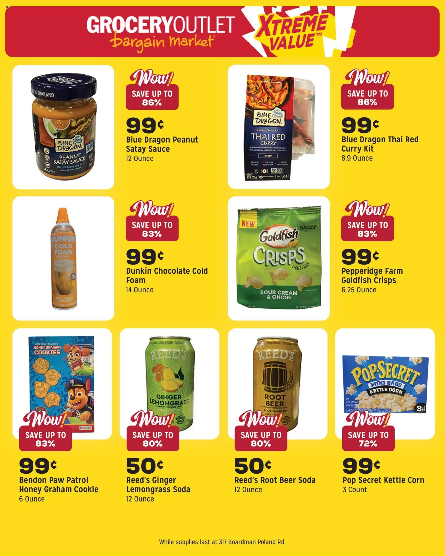 Grocery Outlet Weekly Ad - OH - valid from 04.03.2026 | Page: 11 | Products: Corn, Ginger, Cream, Sauce