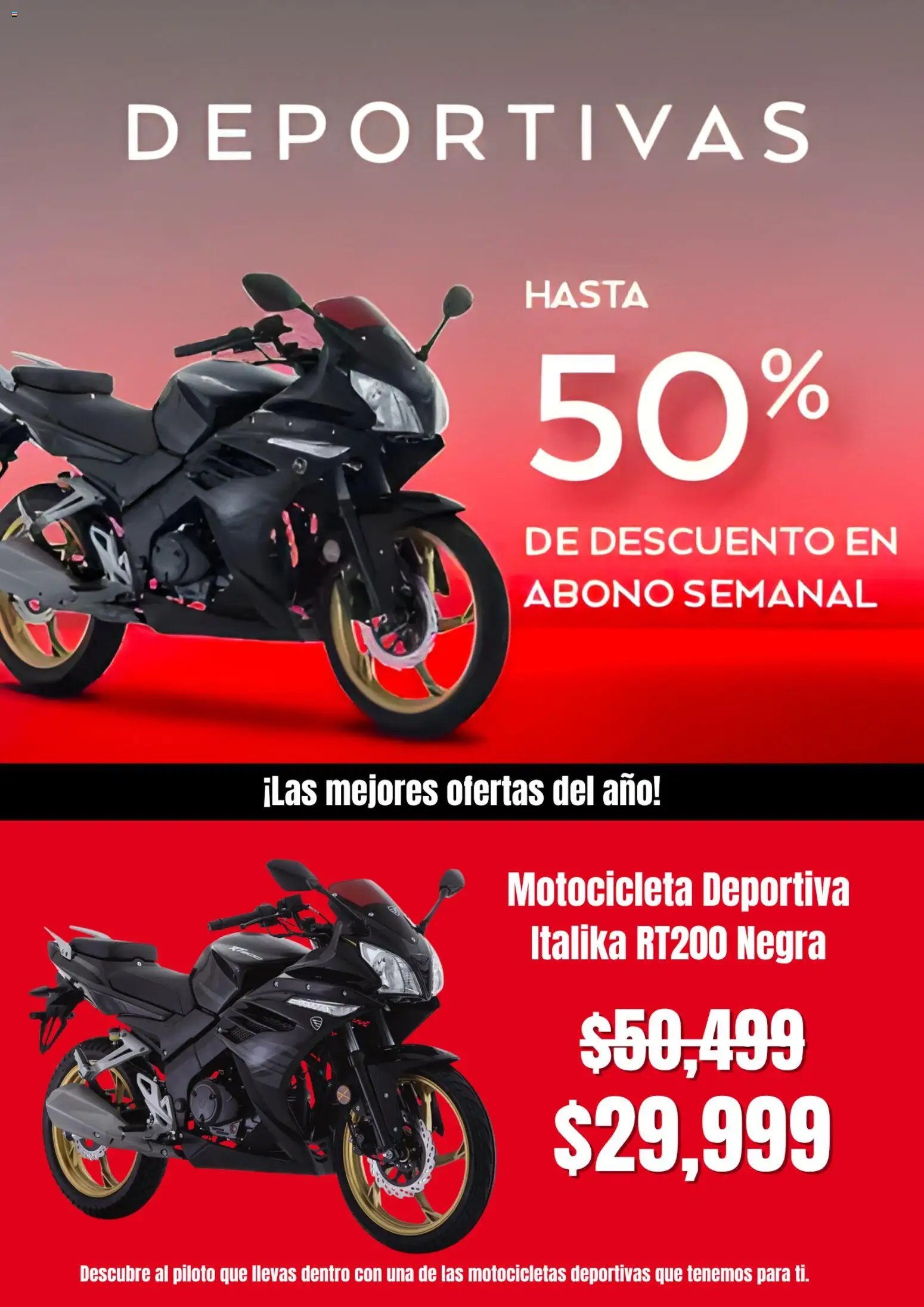 Nuevas ofertas de Italika válidas en toda la República Mexicana desde el 13.11.2025. ¡Encuentra las mejores ofertas en Italika Buen Fin! | Página: 4