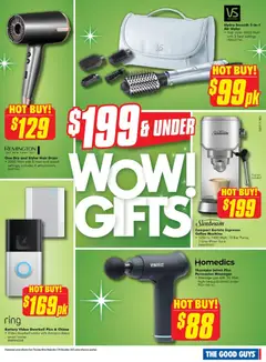 Preview of The Good Guys  Catalogue  - valid from 03.12.2025 | Page: 3 | Products: Doorbell, Hair styler, Dryer, Hair dryer