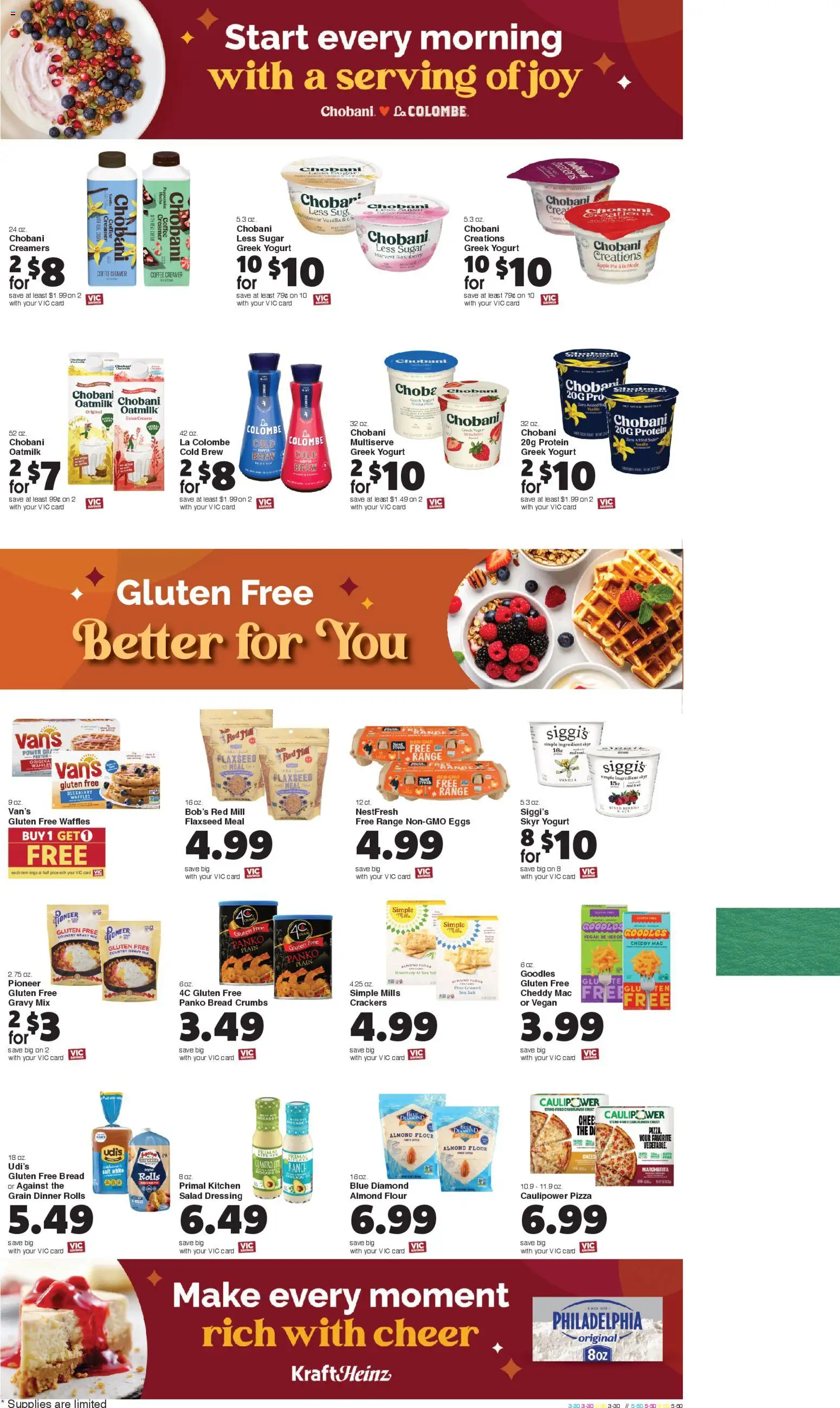 Harris Teeter Weekly Ad - NC - valid from 05.11.2025 | Page: 9 | Products: Yogurt, Cream, Apple Pie, Raspberry