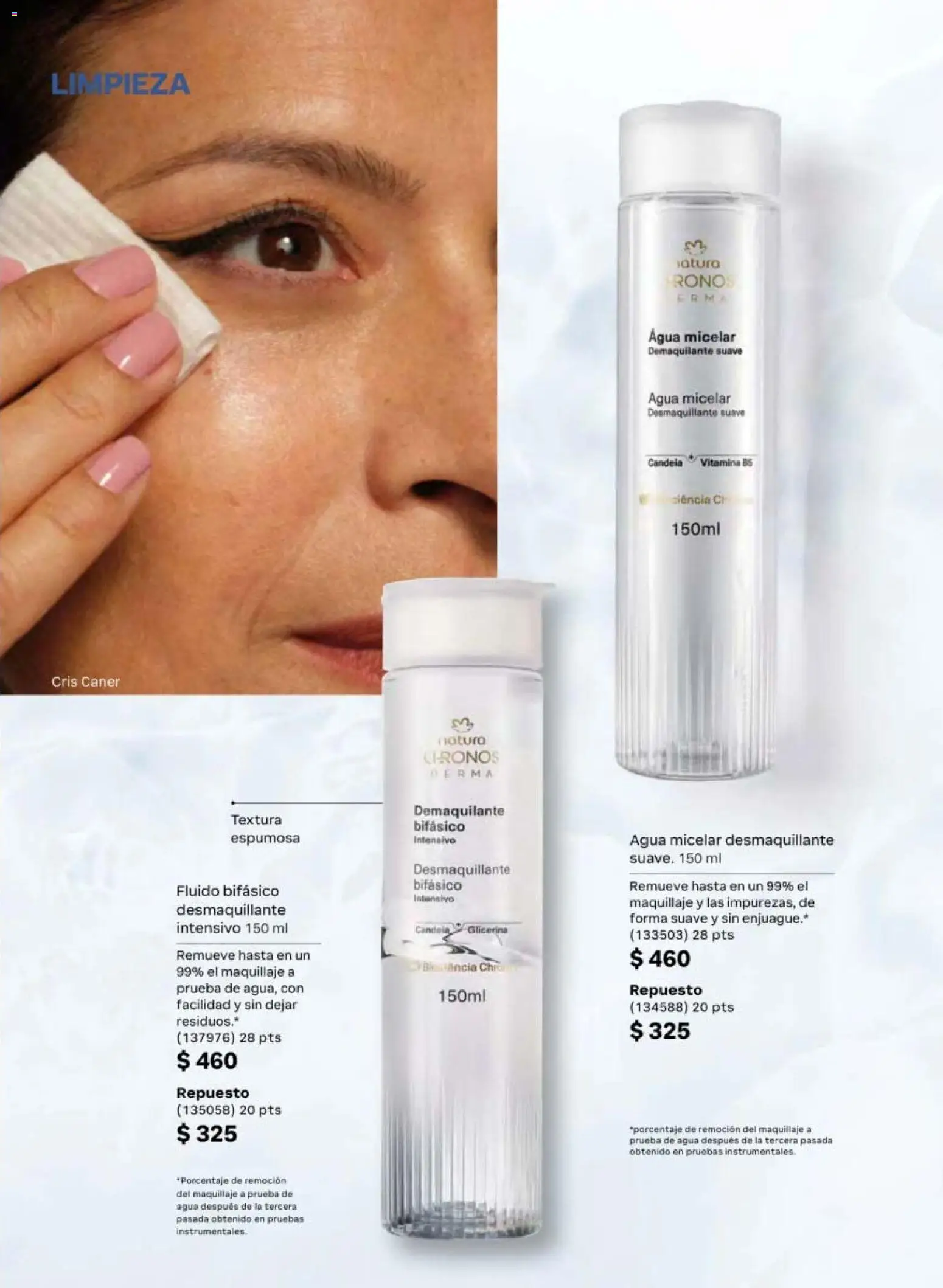 Nuevas ofertas de Natura válidas en toda la República Mexicana desde el 08.05.2026. ¡Encuentra las mejores ofertas en Natura campaña 8 2026! | Página: 91 | Productos: Agua, Desmaquillante, Maquillaje, Agua micelar