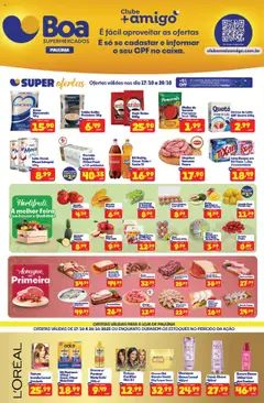 Boa Supermercados - Ofertas Fim de Semana - Pré-Visualização do folheto da loja Boa Supermercados, válido de 17.10.2025