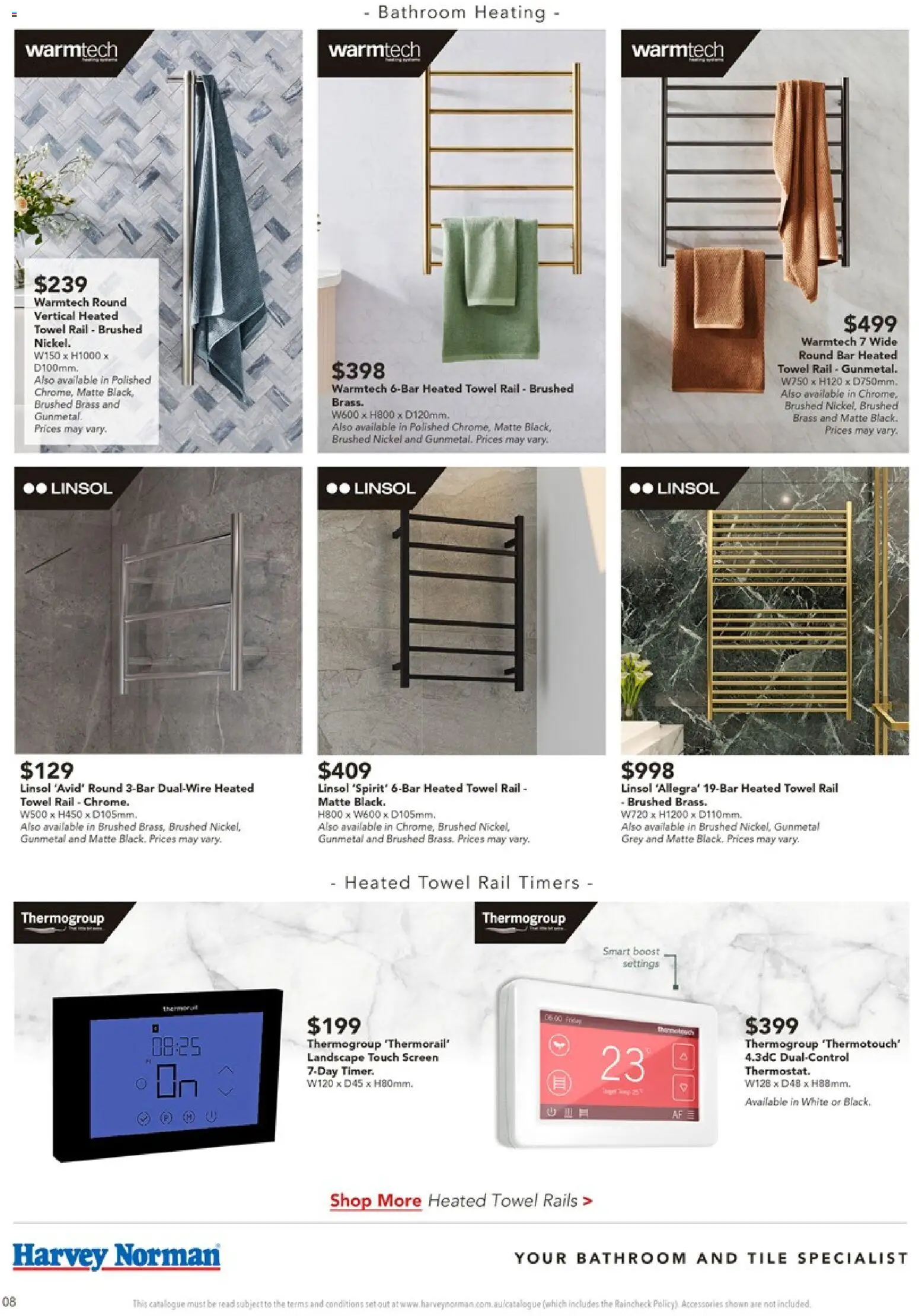 Harvey Norman catalogue - valid from 04.12.2025 | Page: 8 | Products: Landscape, Accessories, Screen, Bathroom
