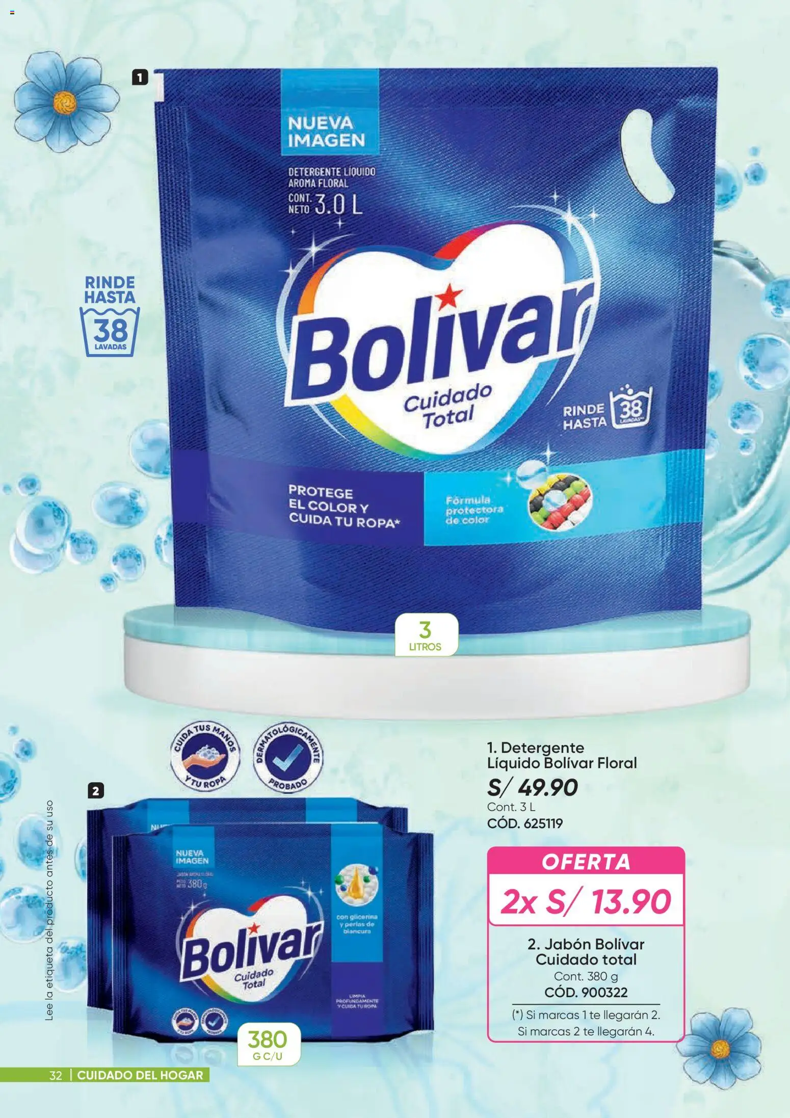 Catálogo Azzorti válido desde 26.01.2026 | Página: 32 | Productos: Jabón, Detergente, Ropa, Té