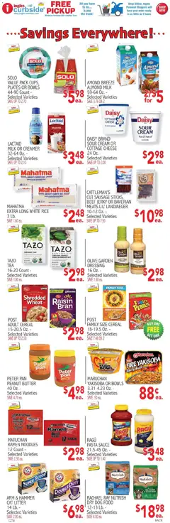 Preview of Ingles weekly ads valid from 08.04.2026 | Page: 8 | Products: Pan, Dog Food, Tea, Pasta