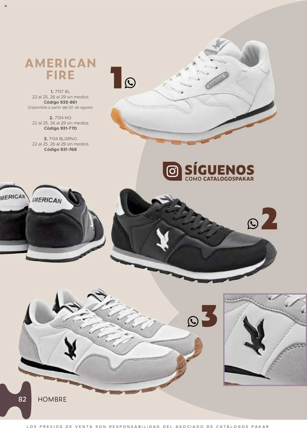 Nuevas ofertas de SC Pakar válidas en toda la República Mexicana desde el 24.07.2025. ¡Encuentra las mejores ofertas en SC Pakar - Catálogo Hombre otoño / invierno! | Página: 82