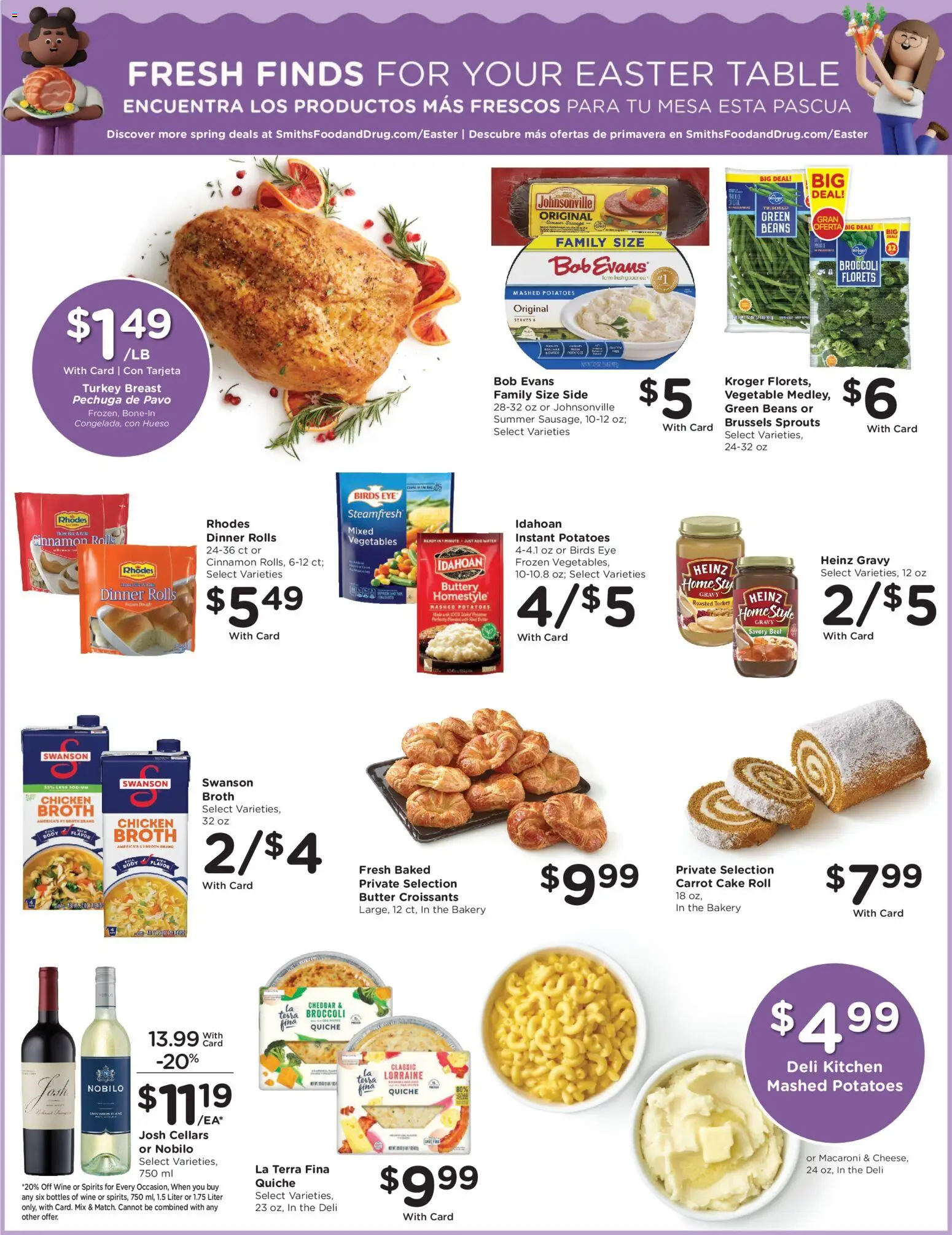 Smith's Weekly Ad - WY - valid from 18.03.2026 | Page: 5 | Products: Table, Carrot, Potatoes, Beet
