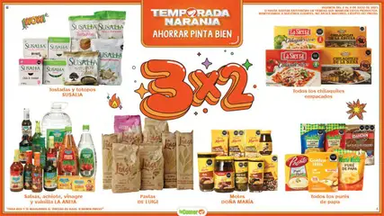 Nuevas ofertas de La Comer válidas en toda la República Mexicana desde el 02.07.2025. ¡Encuentra las mejores ofertas en La Comer folleto! | Página: 4 | Productos: Vinagre, Mantequilla, Sierra, Té
