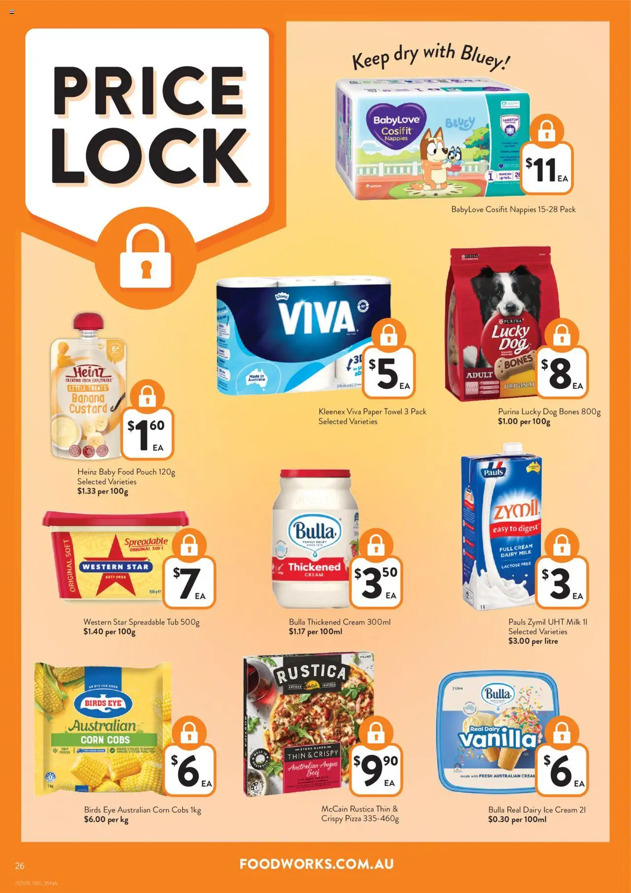 Foodworks catalogue - valid from 15.10.2025 | Page: 26 | Products: Milk, Dairy, Pizza, Beef