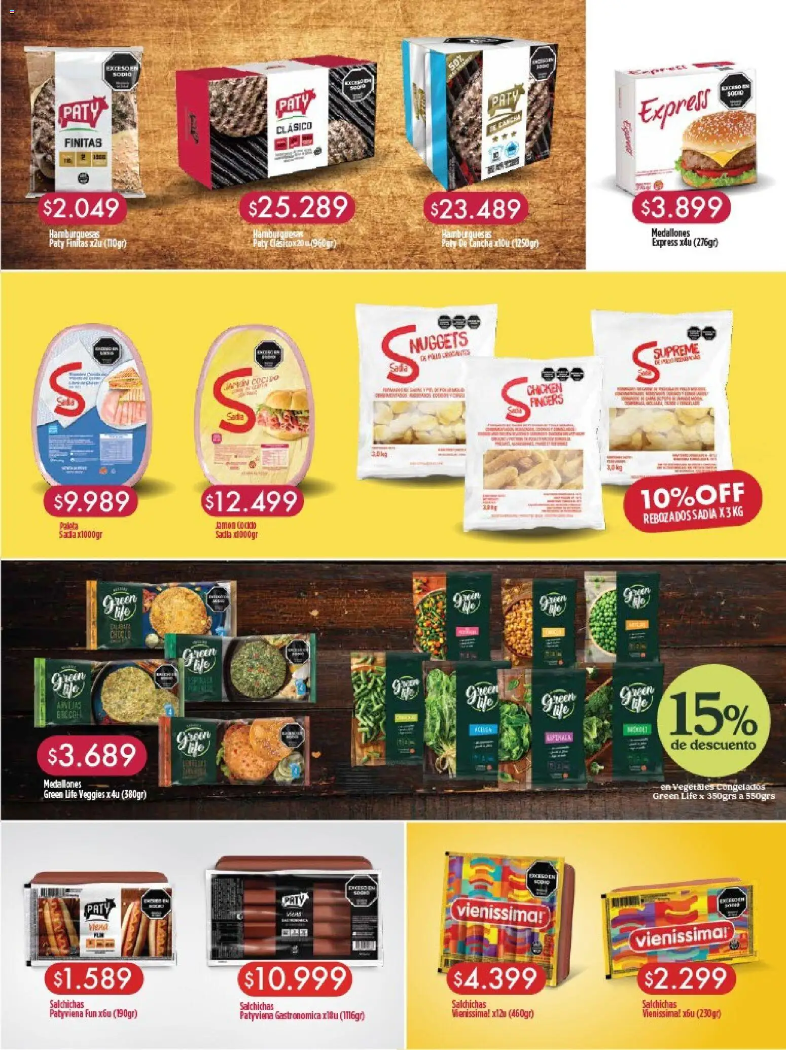 Vital - Especial de frescos │ válido desde el 30.03.2026 | Página: 7 | Productos: Arvejas, Paleta, Jamón