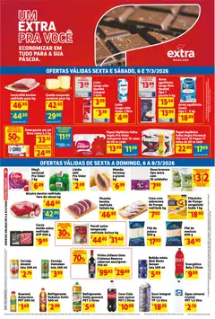 Extra ofertas Fim de semana Mercado - Pré-Visualização do folheto da loja Extra, válido de 06.03.2026