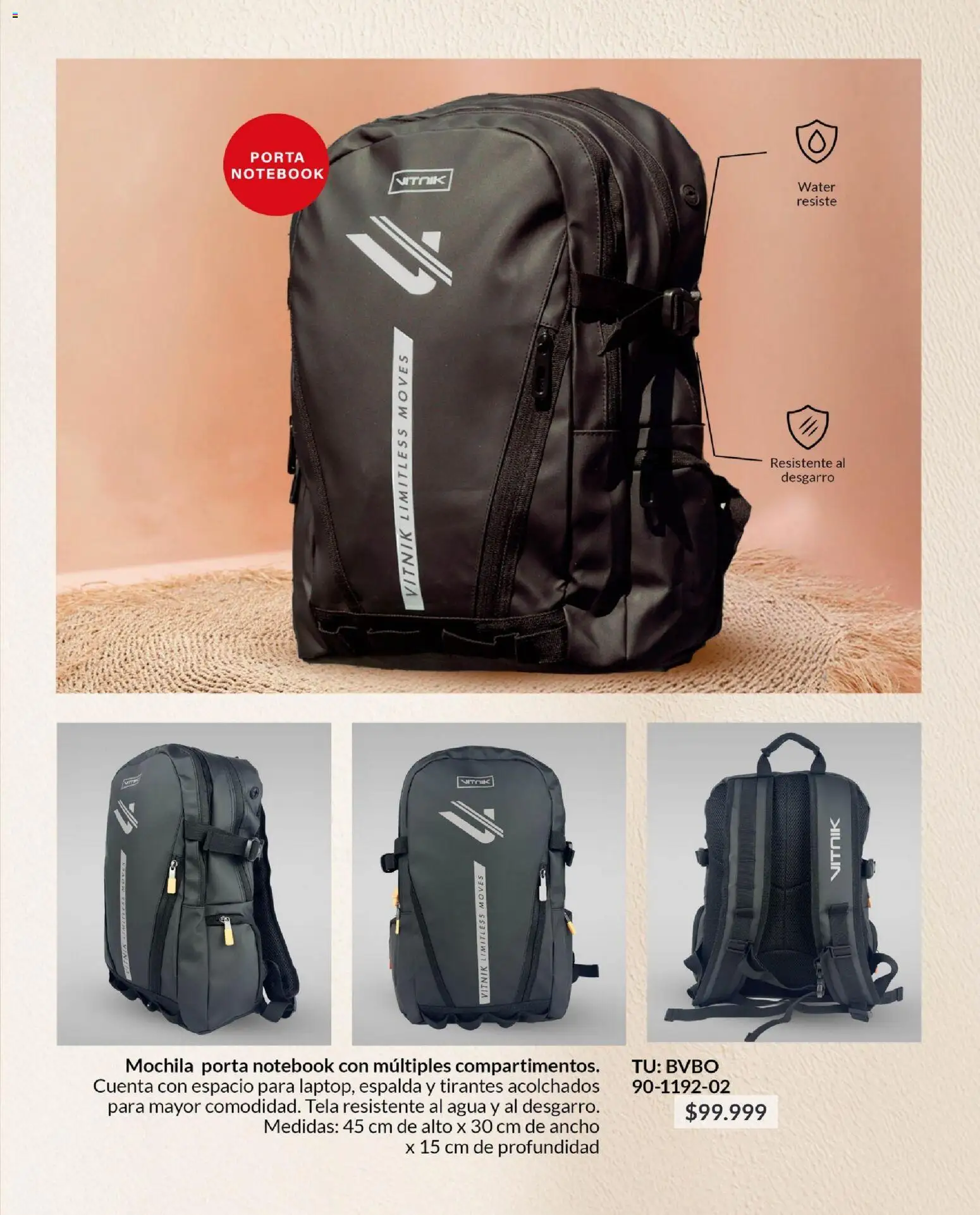 Vitnik - Folleto │ válido desde el 03.12.2025 | Página: 17 | Productos: Tirantes, Agua, Notebook, Mochila