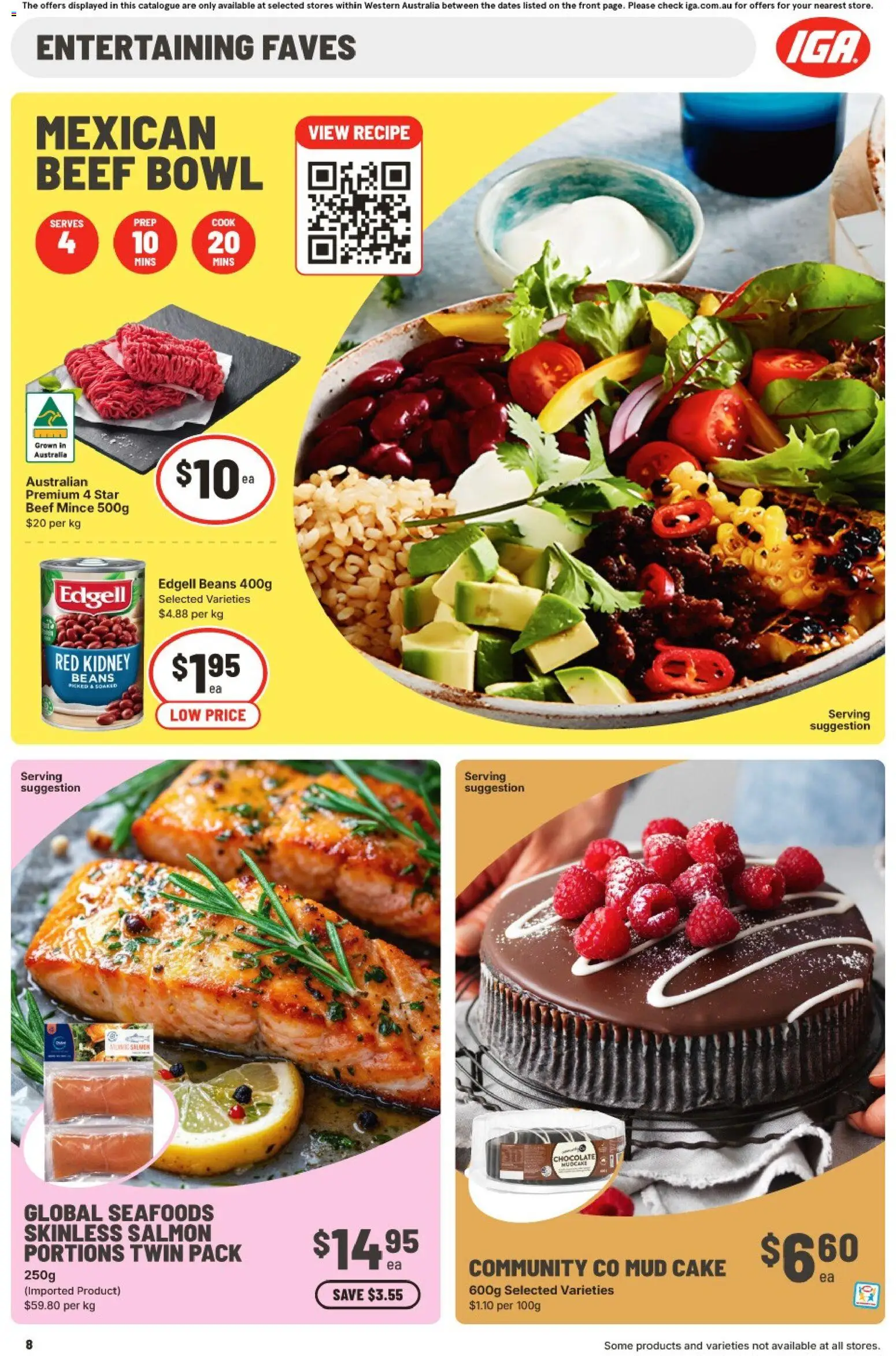 IGA catalogue - valid from 07.01.2026 | Page: 11 | Products: Chocolate, Beef, Salmon