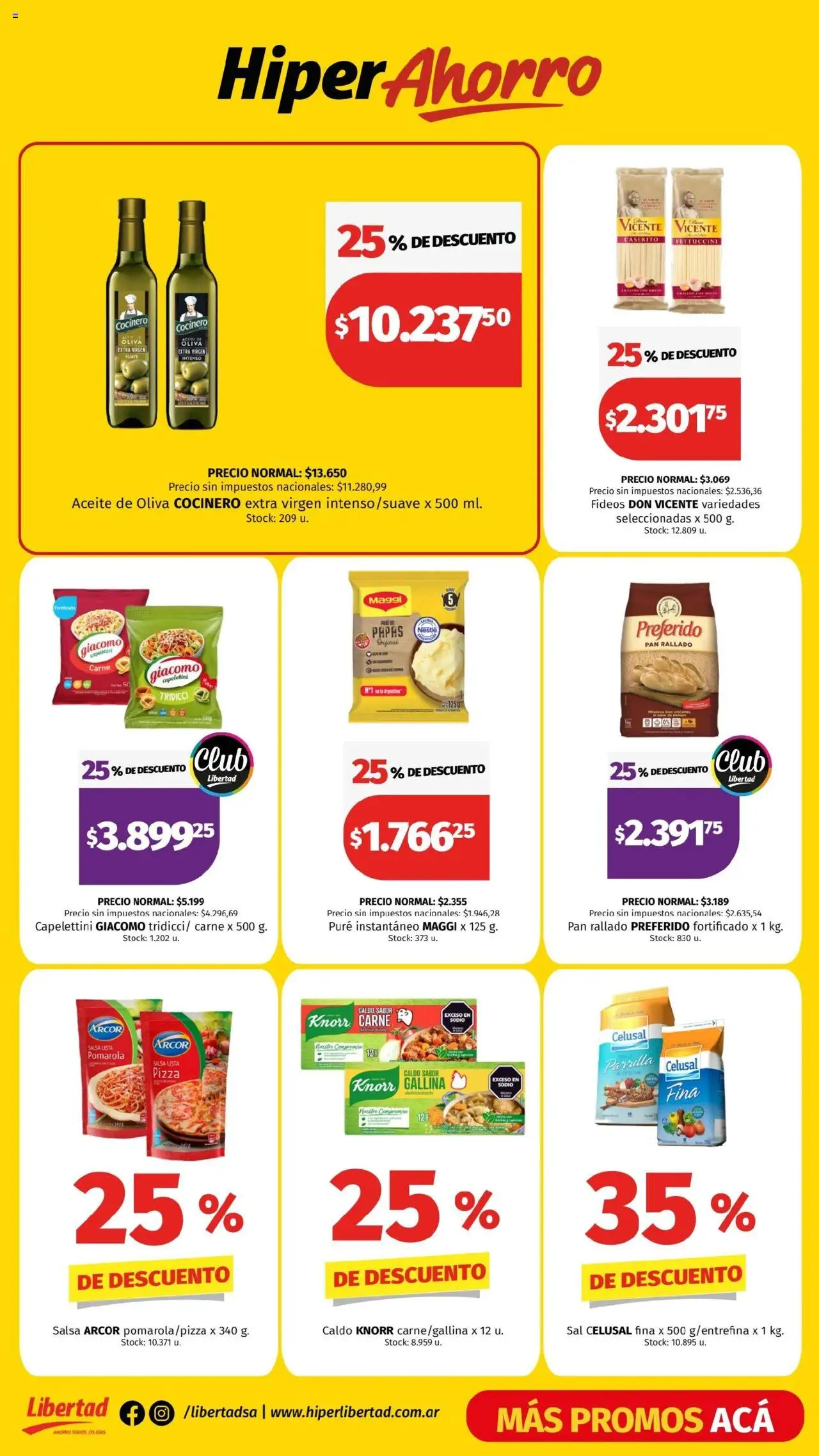 Hipermercado Libertad catálogo │ válido desde el 04.09.2025 | Página: 2 | Productos: Oliva, Pizza, Fideos, Pan rallado