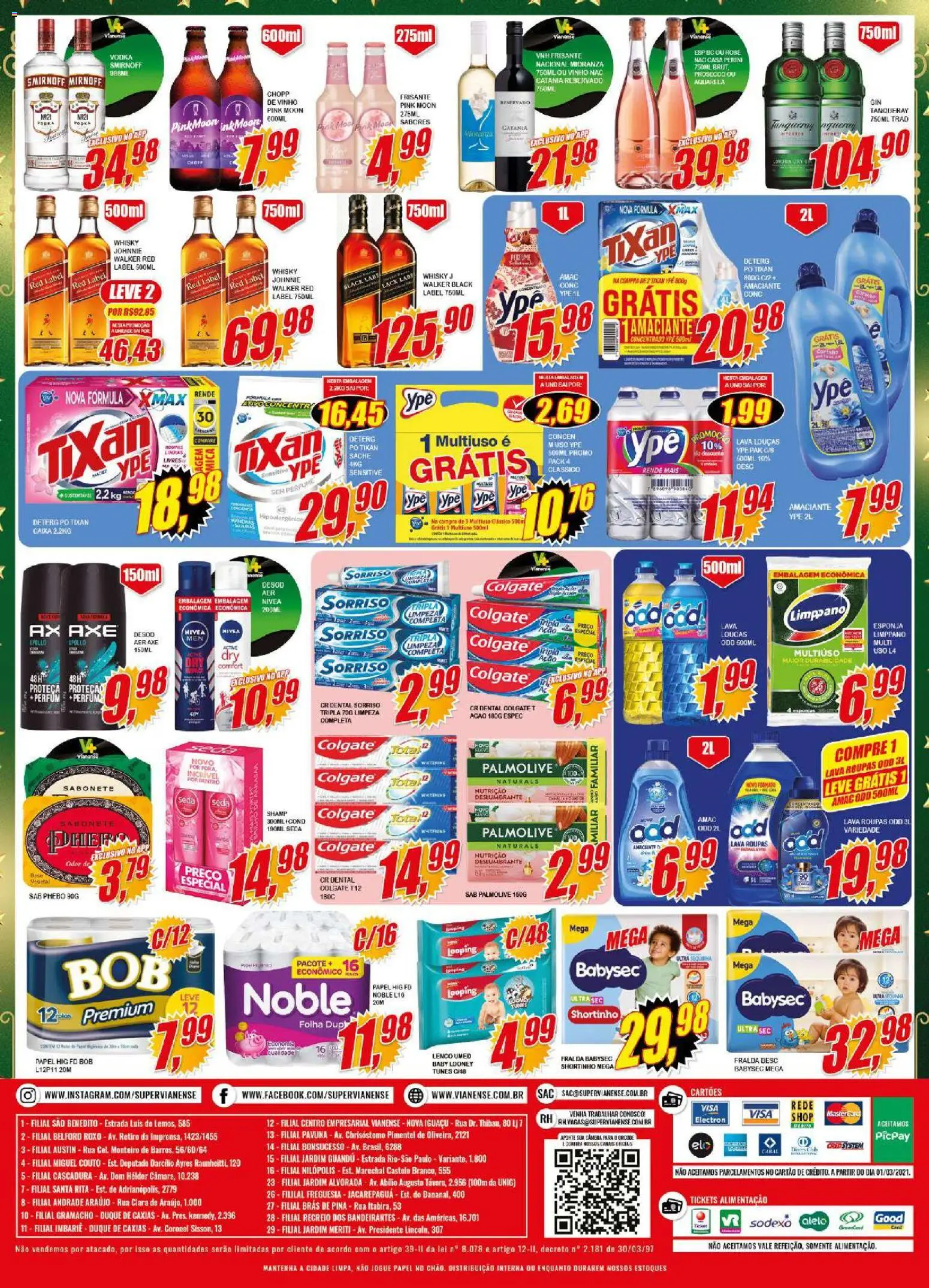 Vianense Folheto - válido de 14.11.2025 | Página: 4 | Produtos: Perfume, Vinho, Sabonete, Amaciante
