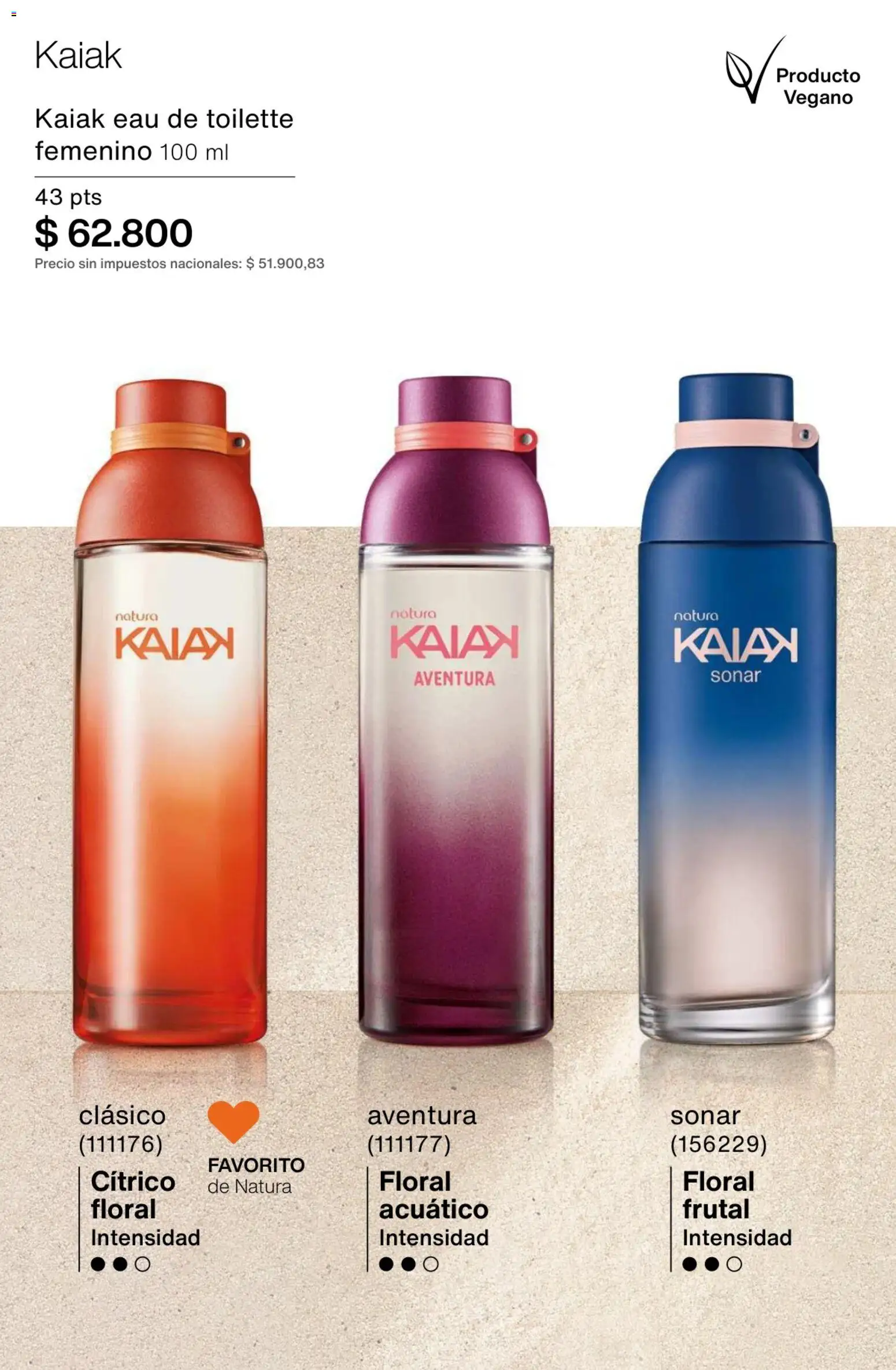 Catálogo Natura Ciclo 1/2026 │ válido desde el 06.01.2026 | Página: 84 | Productos: Eau de toilette