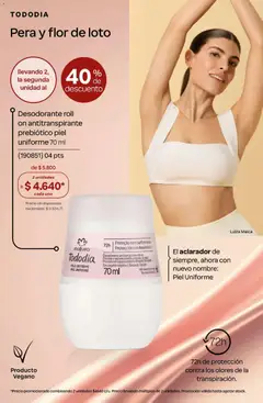 Vista previa Natura Catálogo Ciclo 4/2026 válido desde el 01.04.2026 | Página: 196 | Productos: Pera, Desodorante, Antitranspirante, Ropa