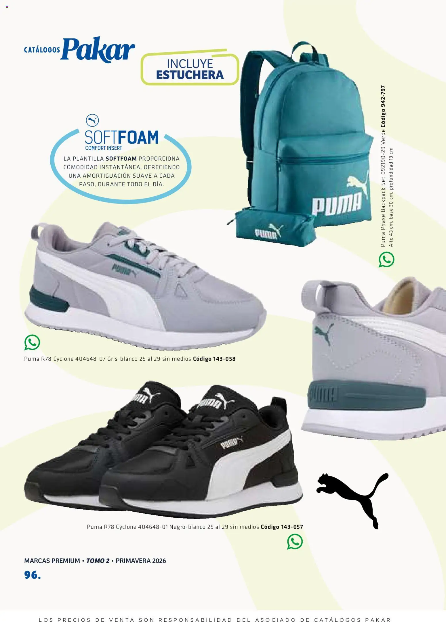 Nuevas ofertas de SC Pakar válidas en toda la República Mexicana desde el 27.02.2026. ¡Encuentra las mejores ofertas en SC Pakar catálogo Premium Men Tomo 2! | Página: 96