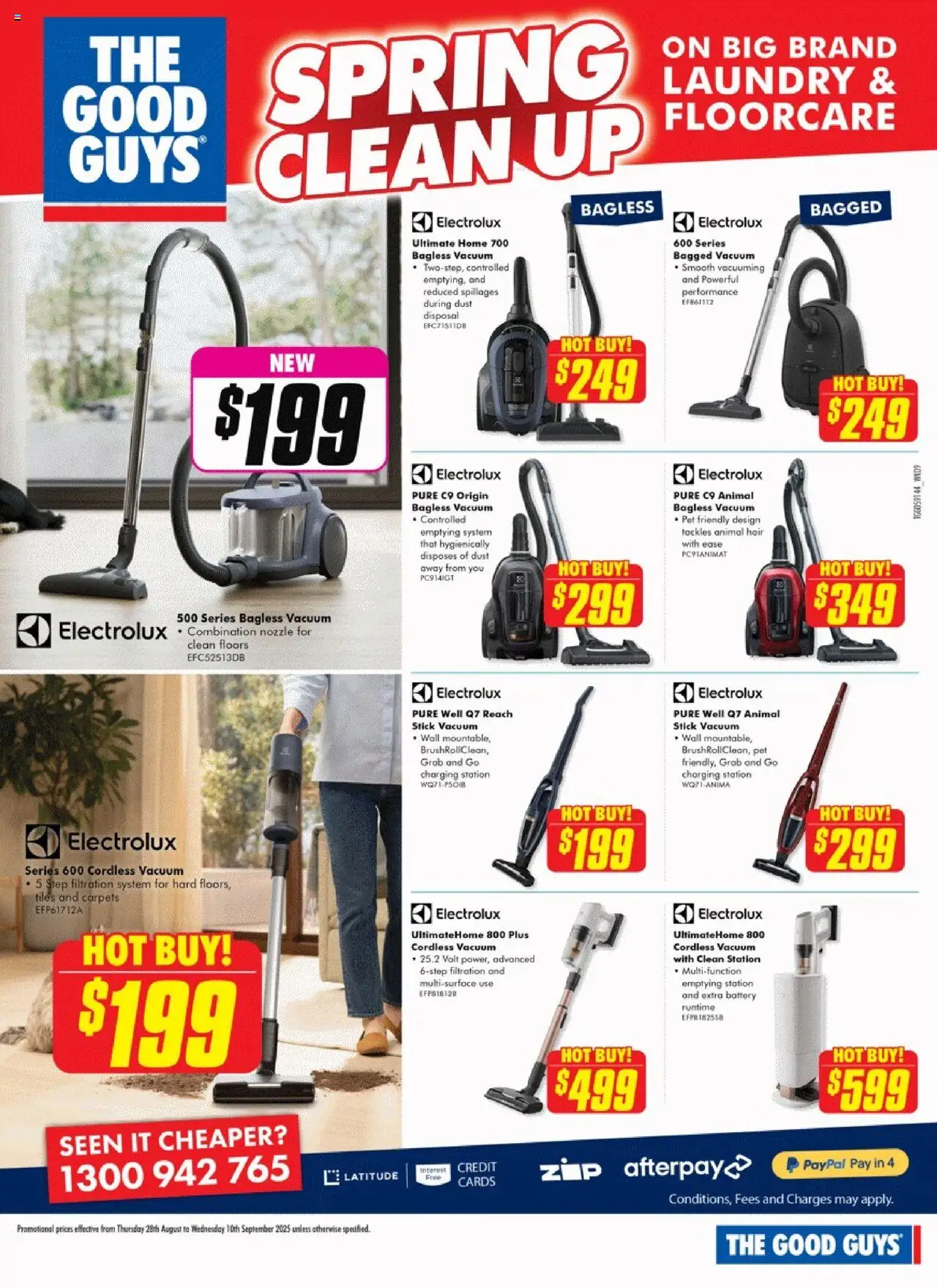The Good Guys catalogue - valid from 27.08.2025 | Page: 6 | Products: Battery, Laundry