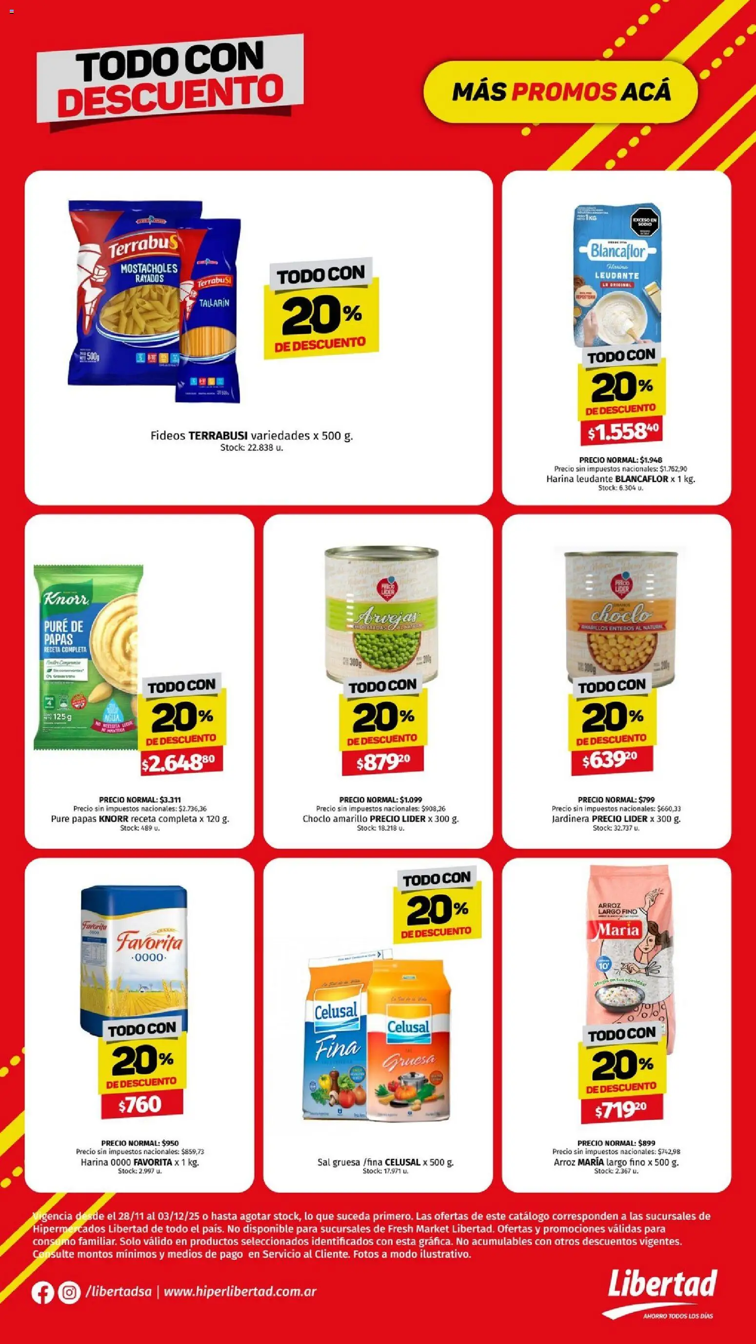 Hipermercado Libertad - Todo con descuento │ válido desde el 28.11.2025 | Página: 2
