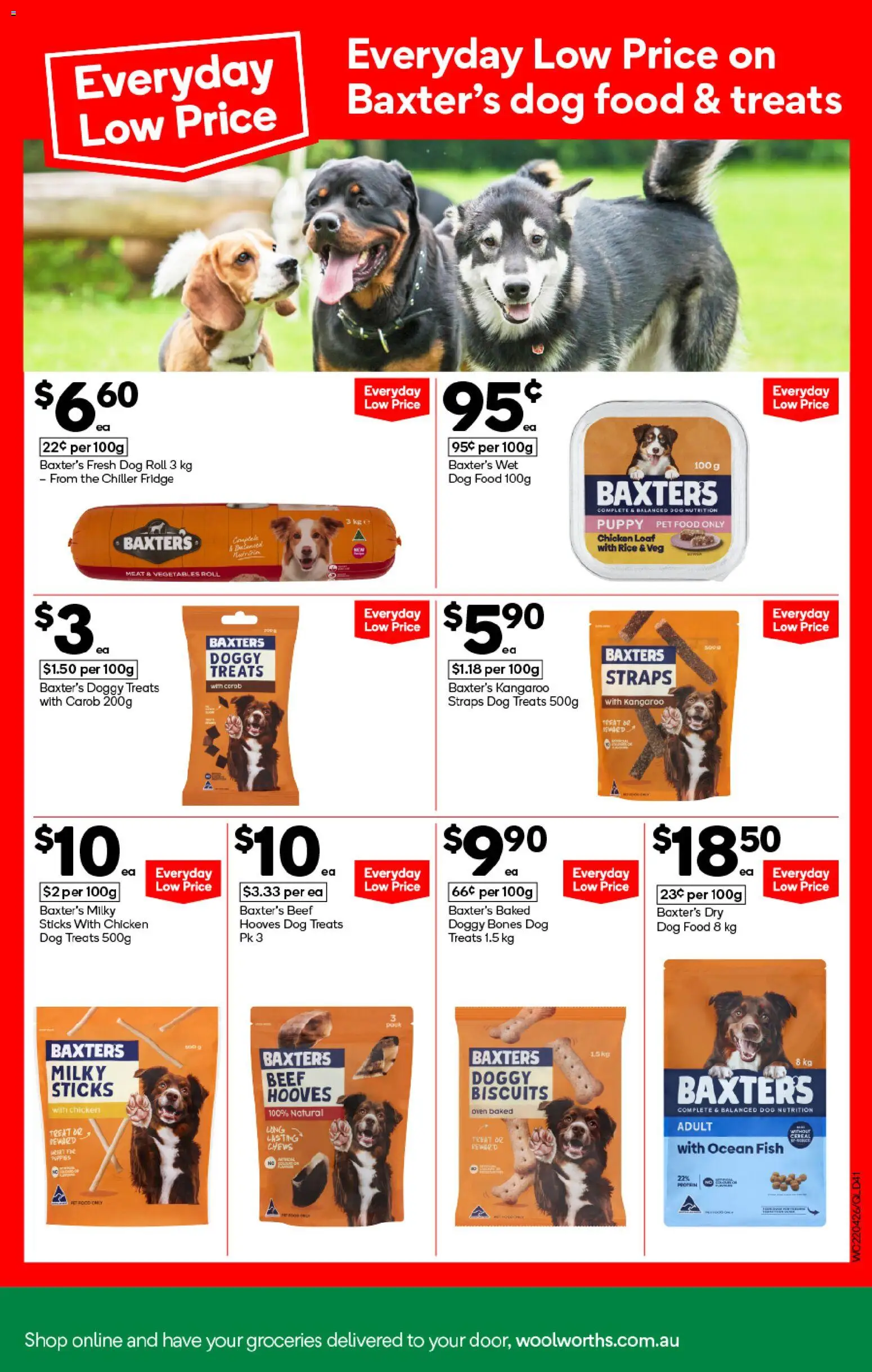Woolworths catalogue - valid from 22.04.2026 | Page: 41 | Products: Rice, Fish, Meat, Fridge