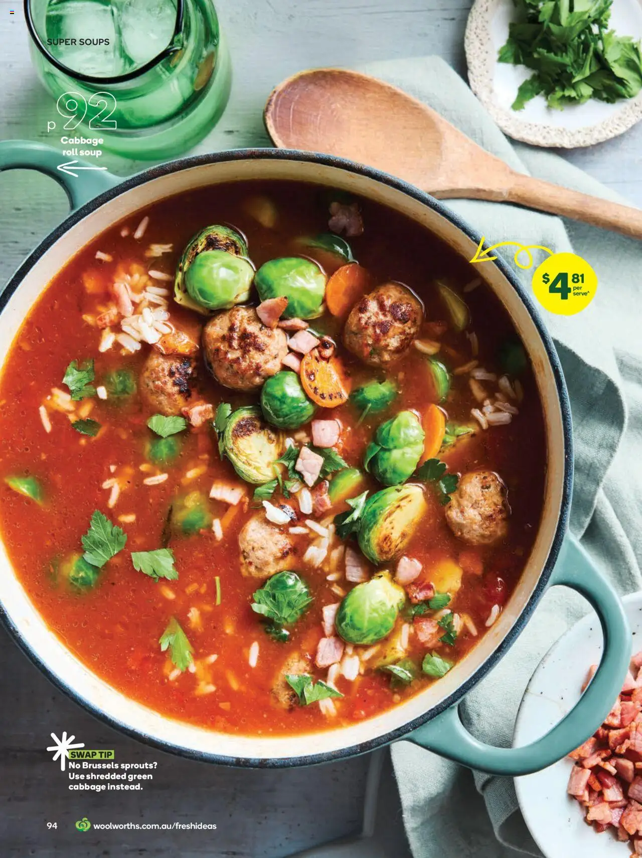 Woolworths catalogue - valid from 01.06.2025 | Page: 94 | Products: Soup, Cabbage