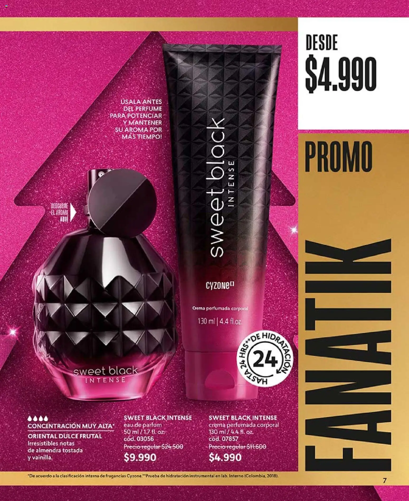 Catálogo CyZone Campaña 18 │ válido desde el 01.12.2025 | Página: 7 | Productos: Almendra, Perfume, Crema