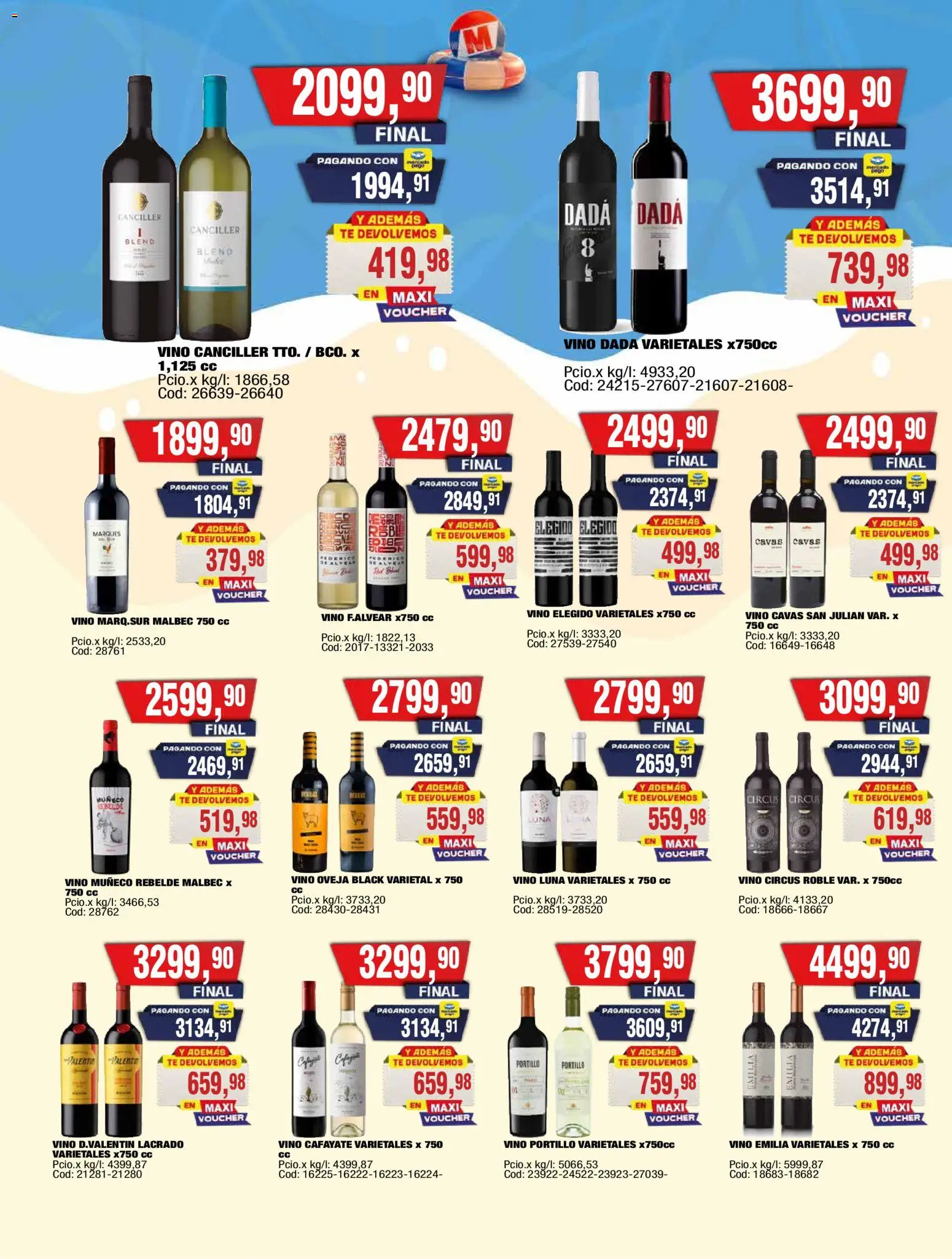 Maxiconsumo ofertas │ válido desde el 05.01.2026 | Página: 21 | Productos: Vino, Té