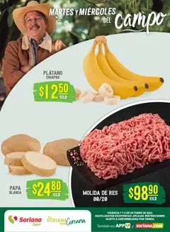 Vista previa de Soriana - Martes y Miércoles del Campo Súper: Ver, Tab, Chis, Camp, Yuc y Q. Roo, nuevo folleto de la tienda, válido en México a partir del 07.10.2025