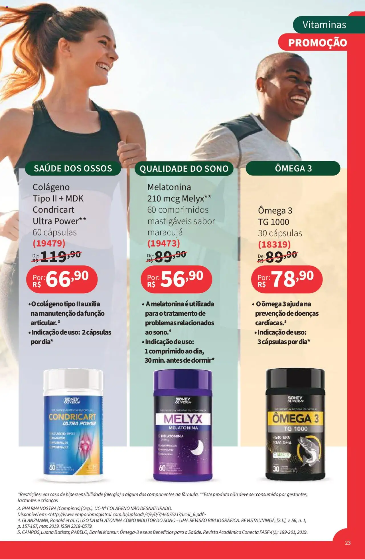 Jequiti Folheto - válido de 19.09.2025 | Página: 23 | Produtos: Colágeno, Maracujá, Ômega 3, Revista