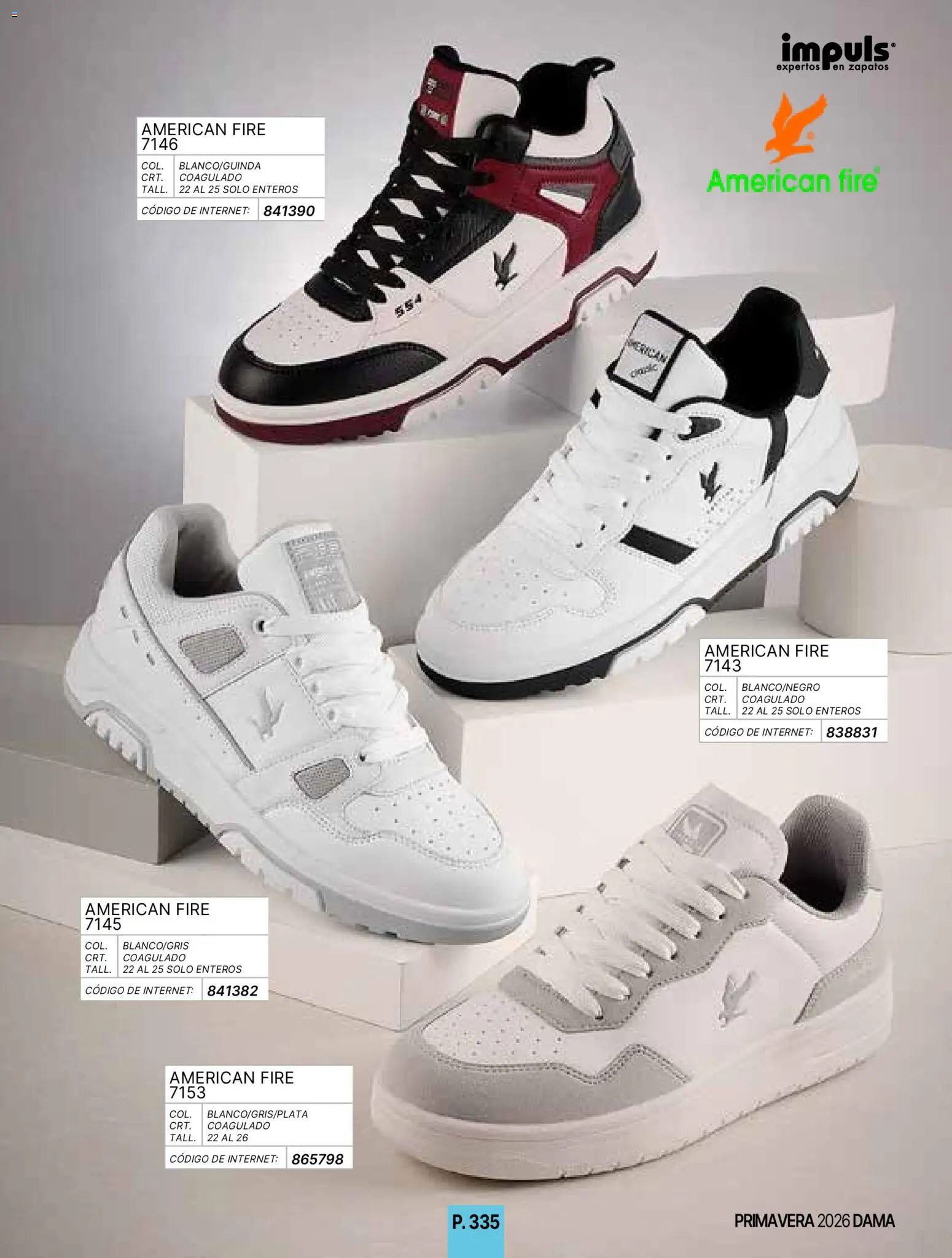 Nuevas ofertas de Impuls válidas en toda la República Mexicana desde el 01.01.2026. ¡Encuentra las mejores ofertas en Impuls catálogo Primavera! | Página: 337 | Productos: Zapatos