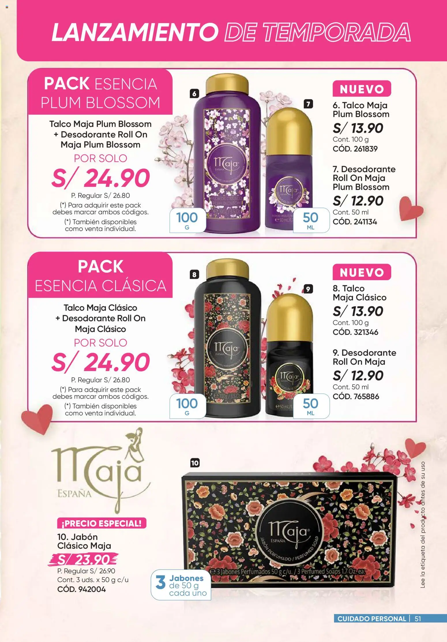 Catálogo Azzorti válido desde 07.01.2026 | Página: 51 | Productos: Jabón, Desodorante, Caja