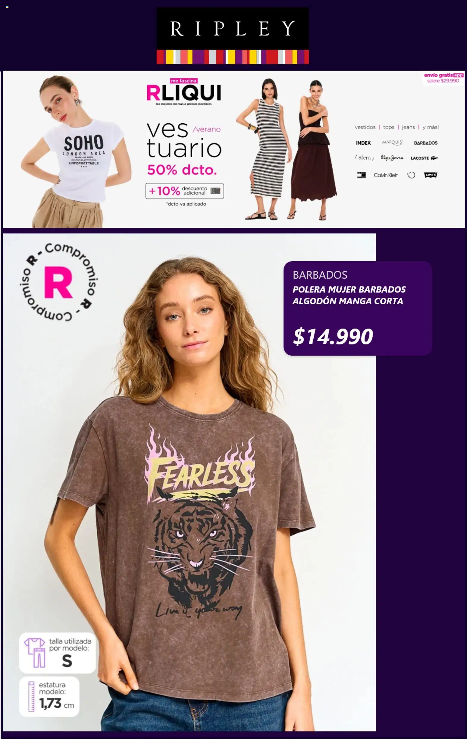 Ripley ofertas  │ válido desde el 07.01.2026 | Página: 3 | Productos: Manga, Algodón, Sobre, Polera