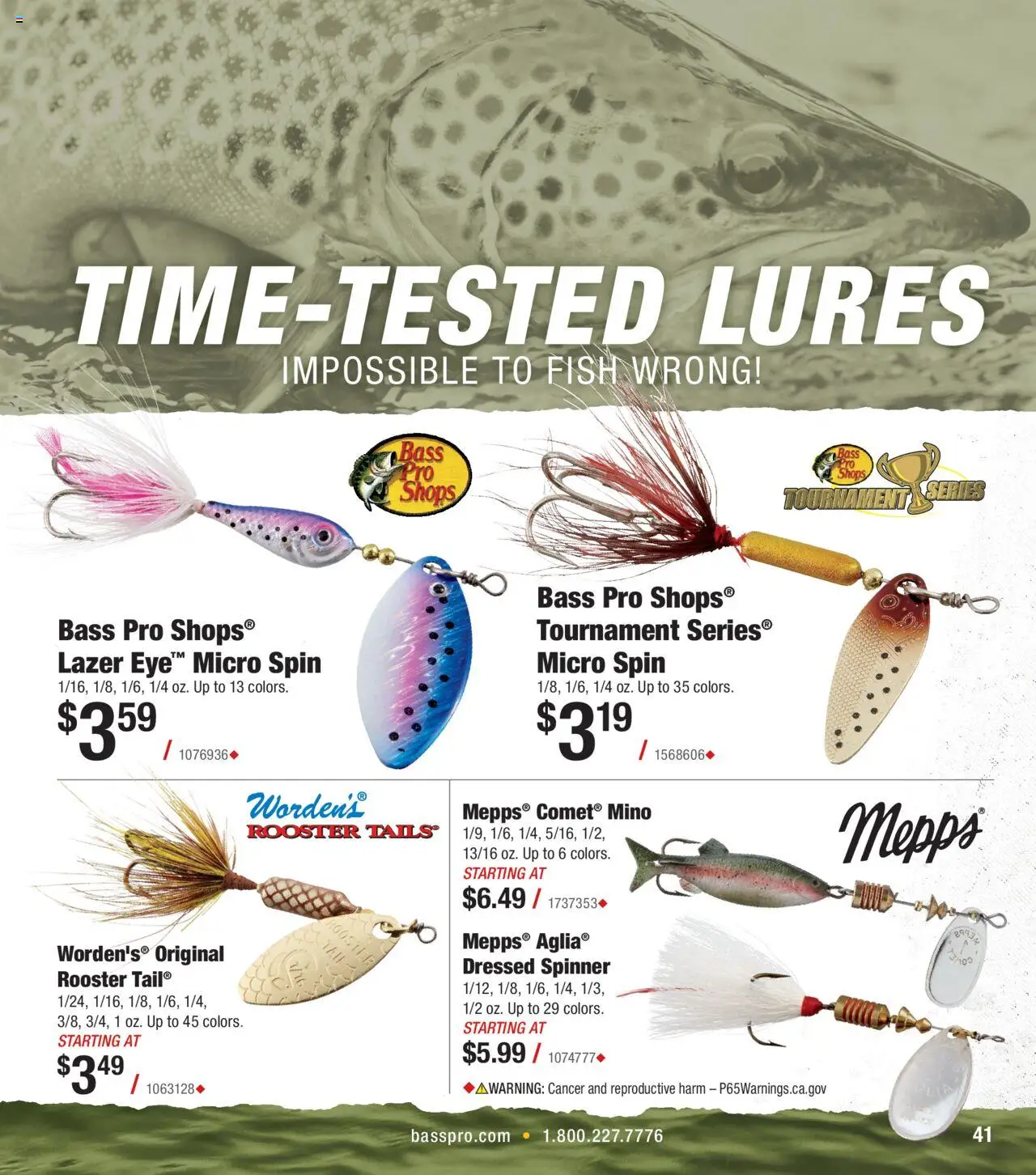 Cabela's Northern Angler 25 - valid from 27.03.2025 | Page: 41 | Products: Fish