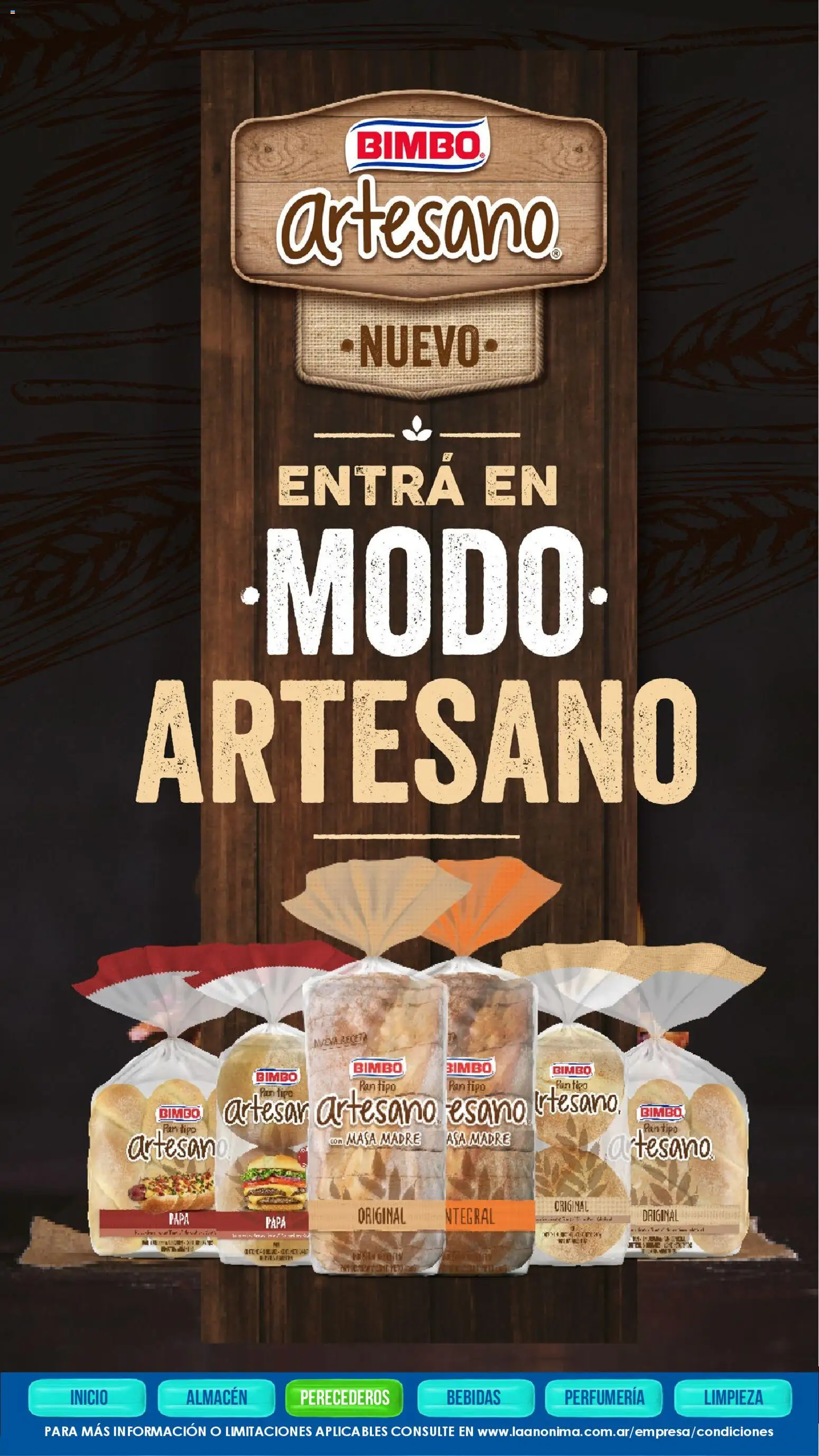 La Anonima catálogo │ válido desde el 29.01.2026 | Página: 22 | Productos: Papa, Pan