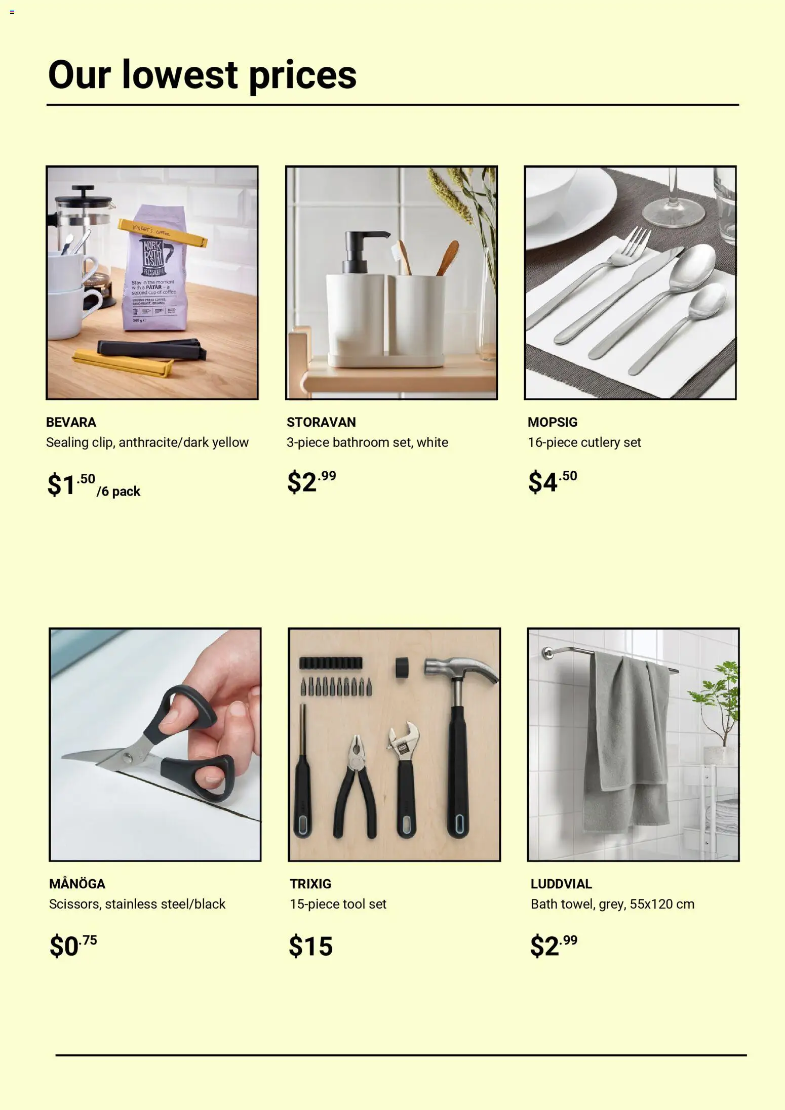 IKEA catalogue - valid from 20.03.2026 | Page: 3 | Products: Bath, Coffee, Press, Bathroom