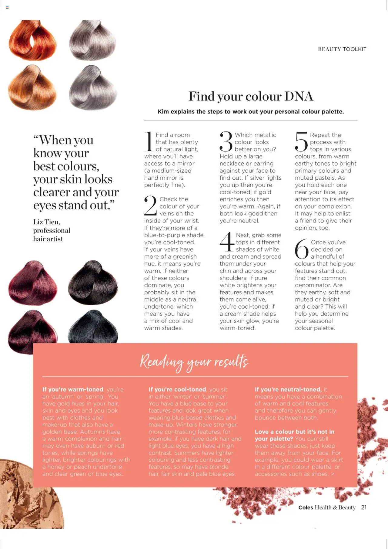 Coles catalogue - valid from 07.10.2025 | Page: 21 | Products: Mirror, Light, Makeup, Cream