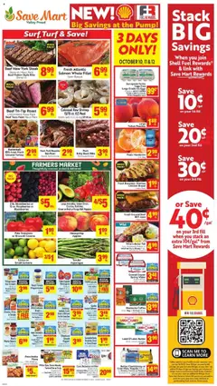 Preview of Save Mart weekly ads valid from 08.10.2025