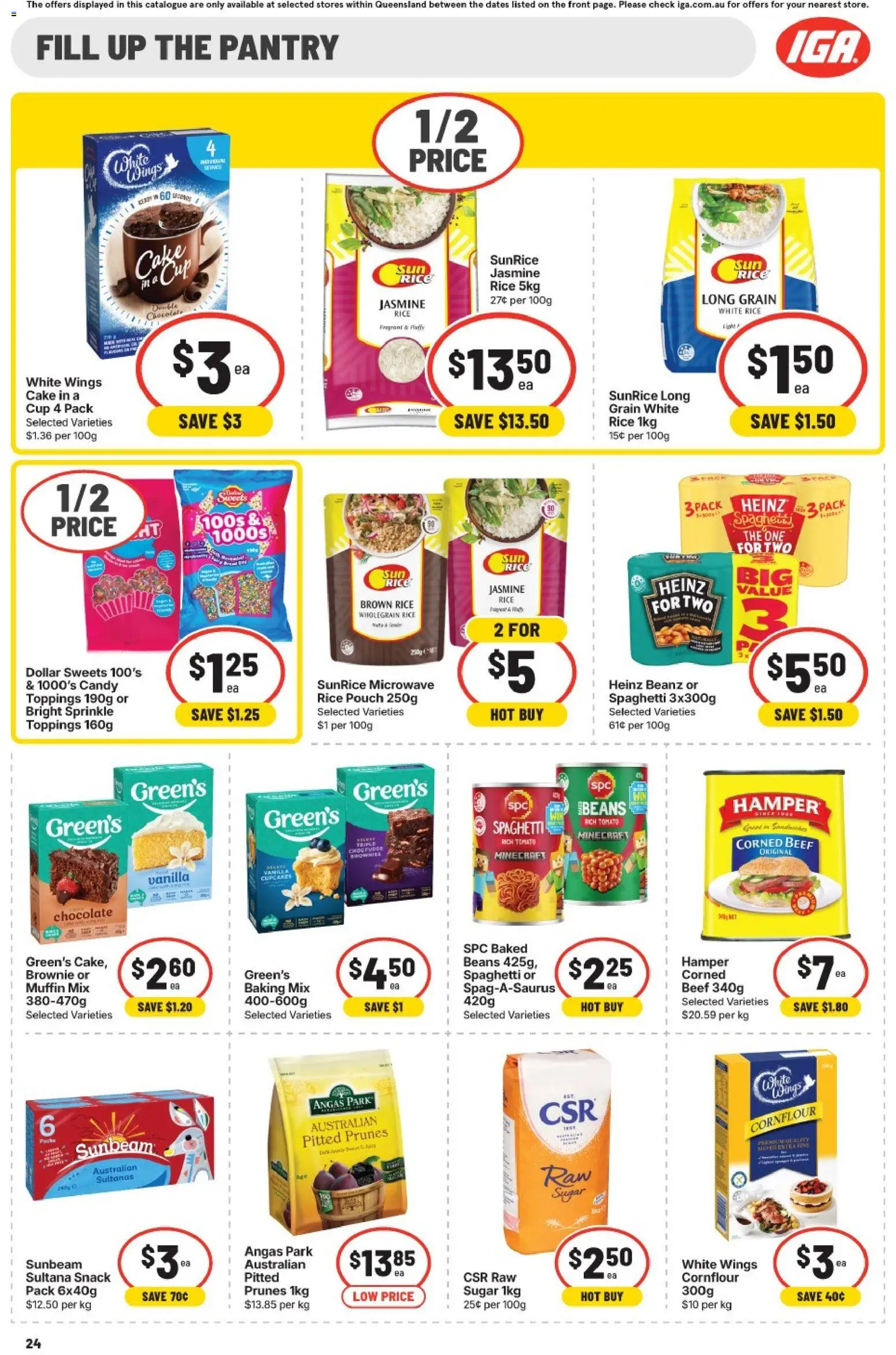 IGA catalogue - valid from 22.04.2026 | Page: 20 | Products: Pasta, Ketchup, Olive oil, Chilli