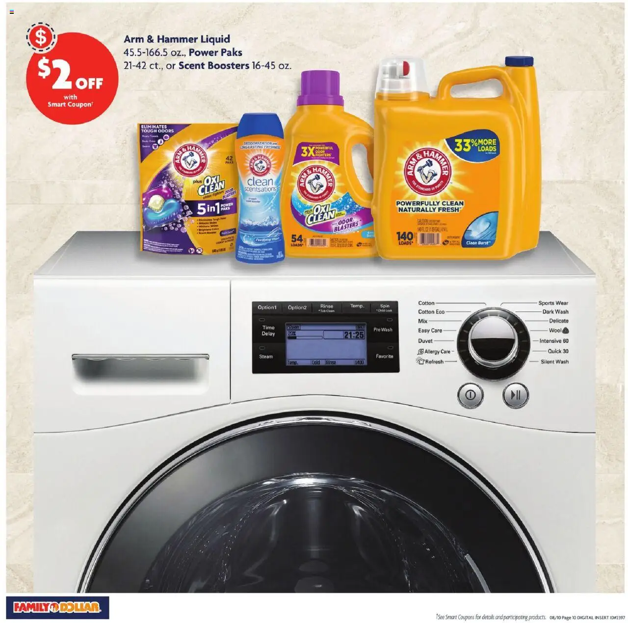Family Dollar Weekly Ad - valid from 10.08.2025 | Page: 12 | Products: Cider, Hammer, Ham, Detergent