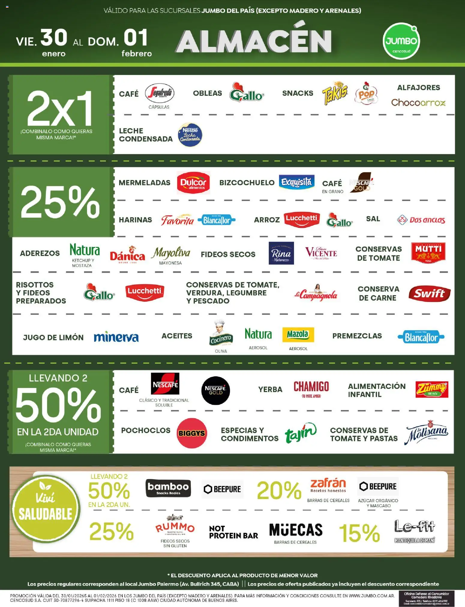 Jumbo - Ofertas | Comodoro │ válido desde el 30.01.2026 | Página: 3 | Productos: Teléfono, Tomate, Café, Arroz